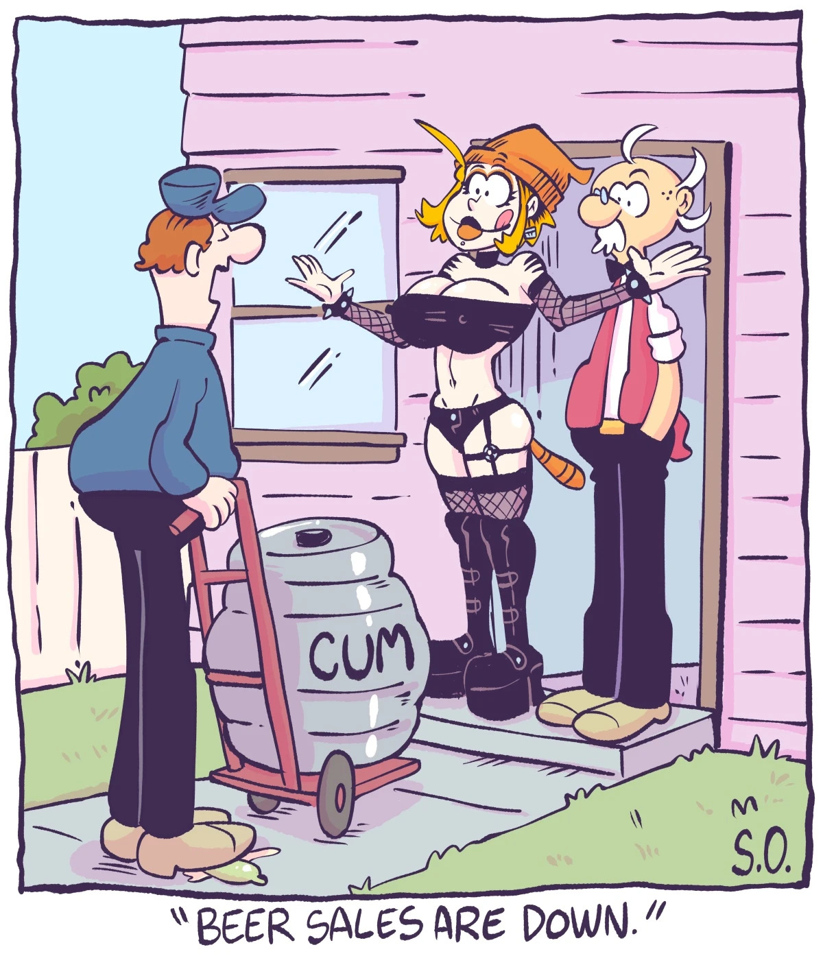 [Seeping Ooze] Goth Bimbo Heathcliff - Page 73