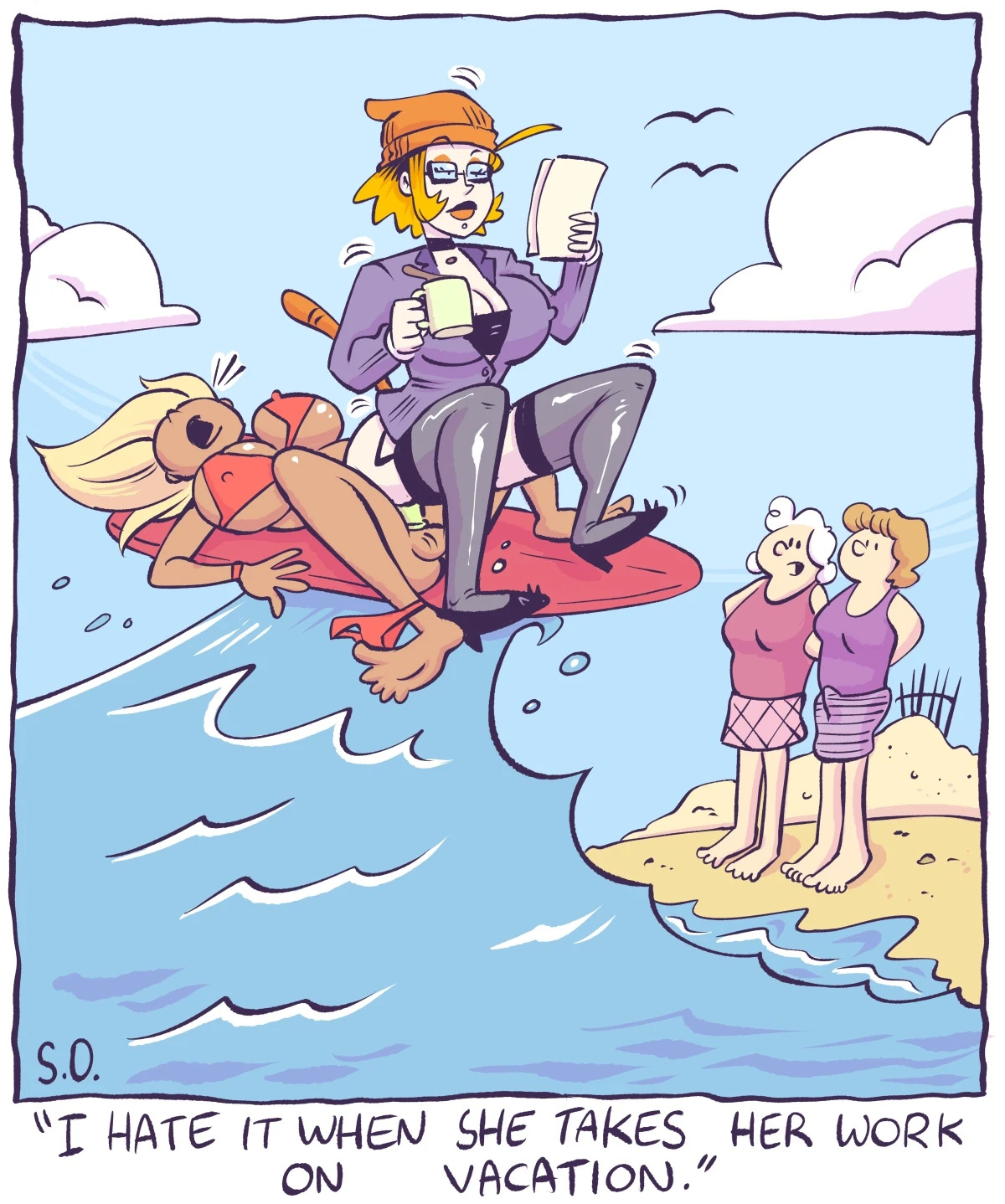 [Seeping Ooze] Goth Bimbo Heathcliff - Page 74