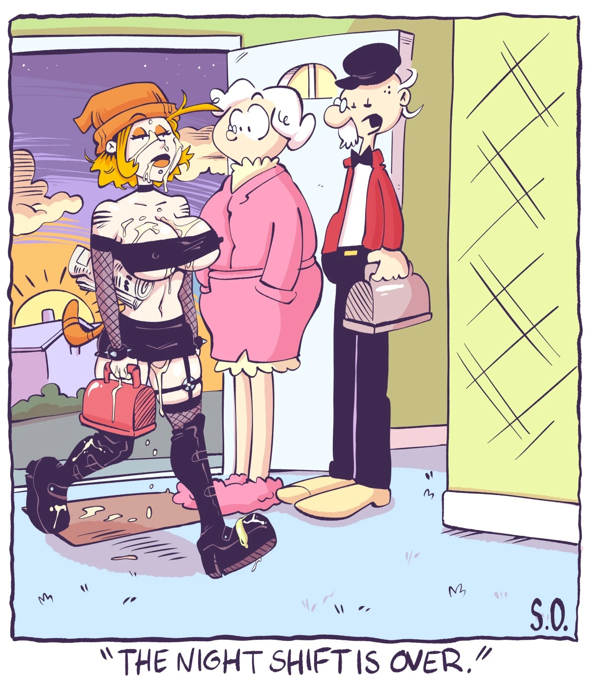 [Seeping Ooze] Goth Bimbo Heathcliff - Page 80
