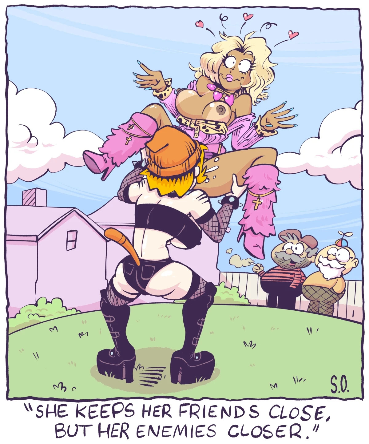 [Seeping Ooze] Goth Bimbo Heathcliff - Page 87