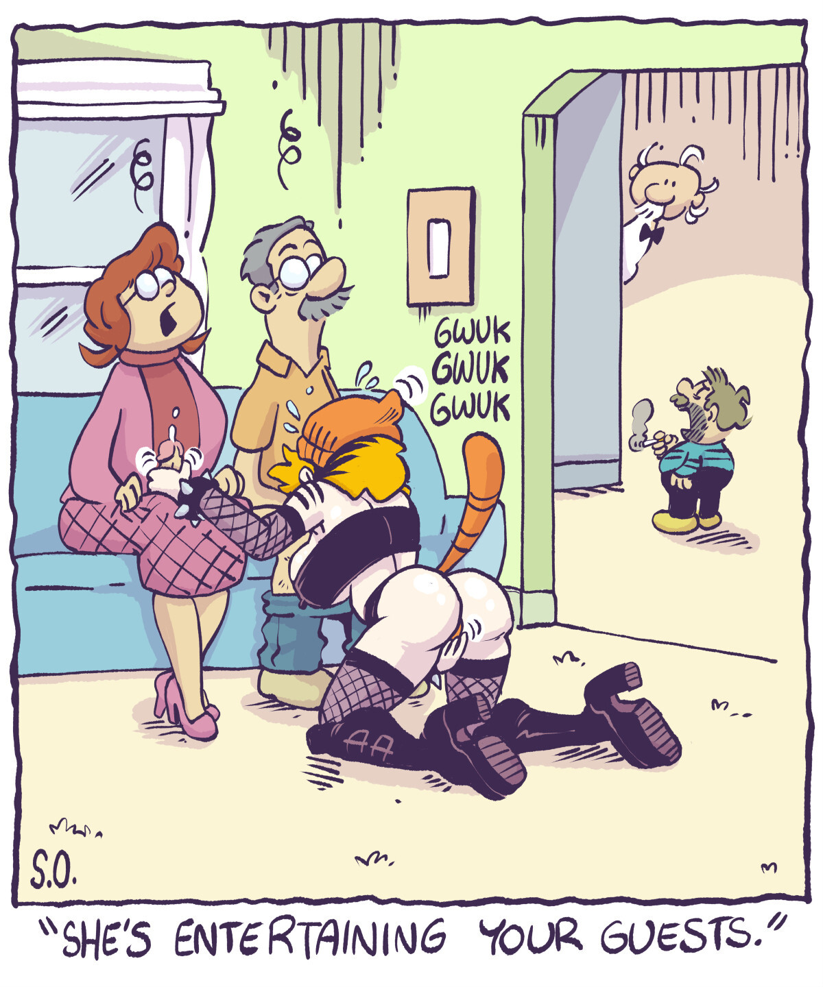 [Seeping Ooze] Goth Bimbo Heathcliff - Page 9