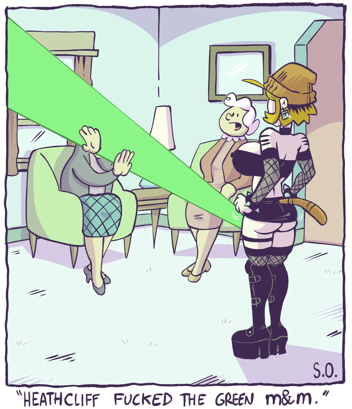 [Seeping Ooze] Goth Bimbo Heathcliff - Page 92