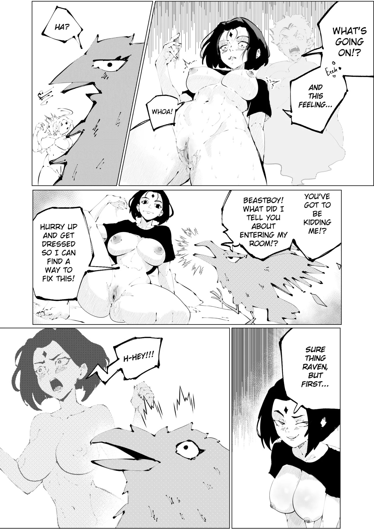 [TSFSingularity] Raven Swap (Teen Titans) - Page 9