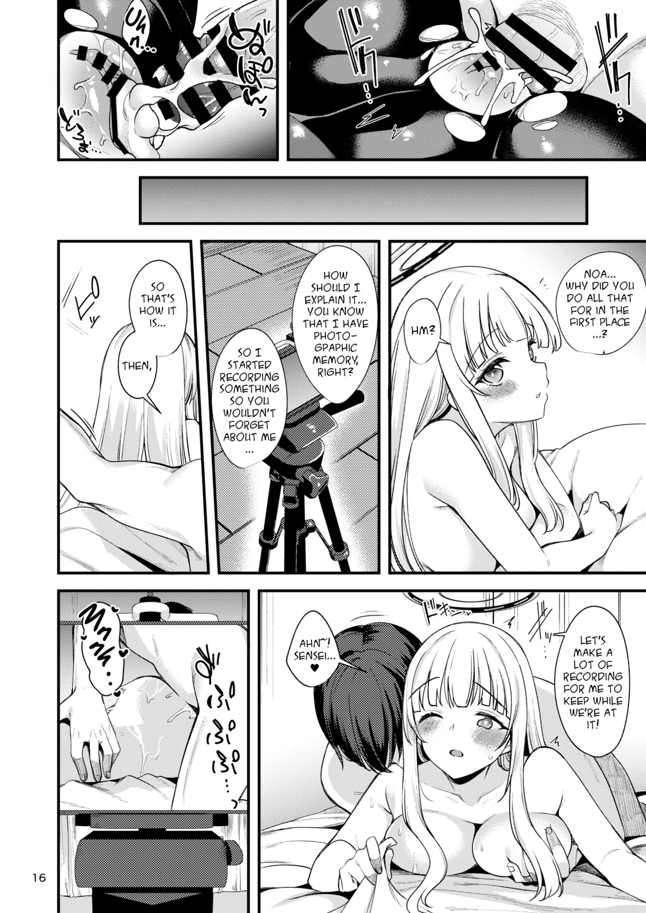 Sensei, Ippai Kiroku shite Kudasai ne | Sensei, Let's make a lot of records, okay? (Blue Archive) [Digital] [English] [DeppoTL] - Page 15