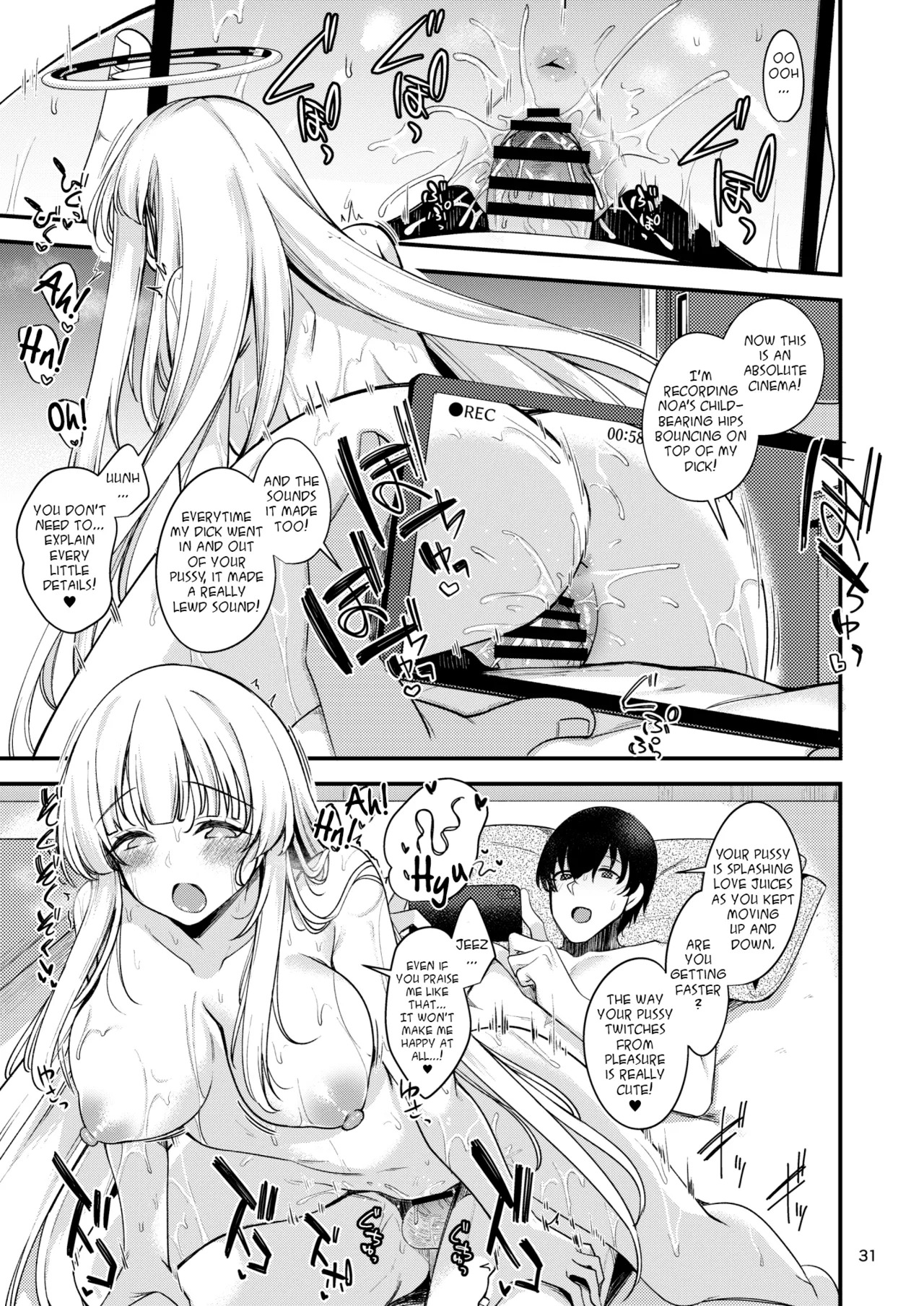 Sensei, Ippai Kiroku shite Kudasai ne | Sensei, Let's make a lot of records, okay? (Blue Archive) [Digital] [English] [DeppoTL] - Page 30