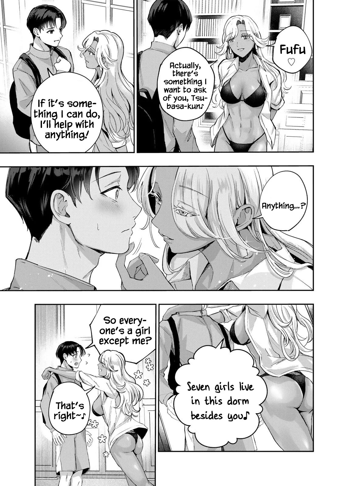 [EN] Datenshi-chan wa Ganbarenai | The Fallen Angel Girls Can’t Give It Their All [Censored] 01 - Page 13