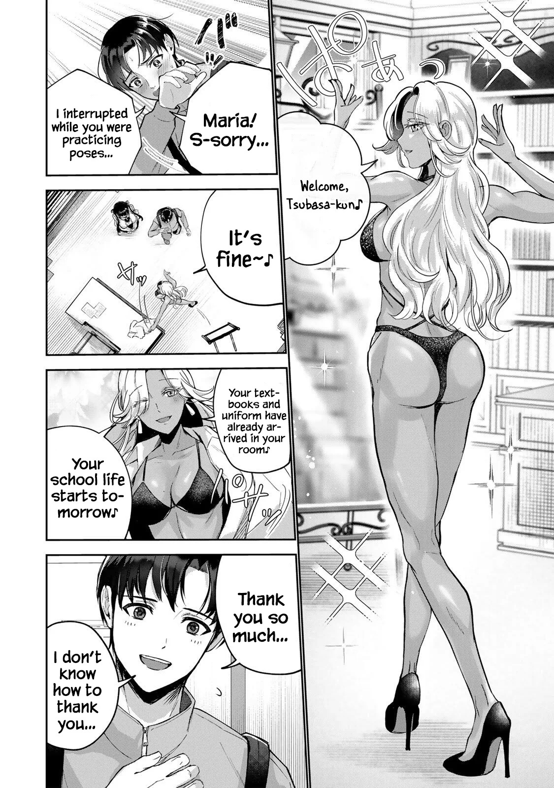 [EN] Datenshi-chan wa Ganbarenai | The Fallen Angel Girls Can’t Give It Their All [Censored] 01 - Page 22