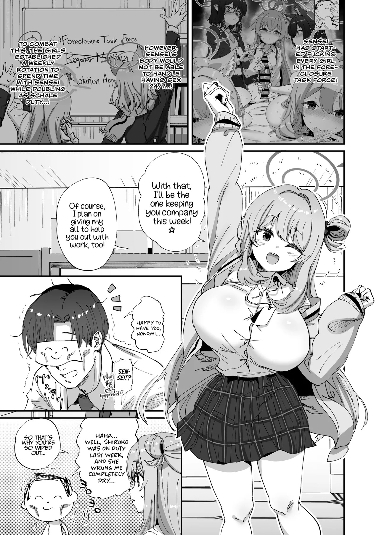 [Hikagemon (Tenpiboshi)] Nonomi to Yuru Yuru Polynesian Sex | Laidback Polynesian Sex with Nonomi (Blue Archive) [English] [Digital] - Page 2