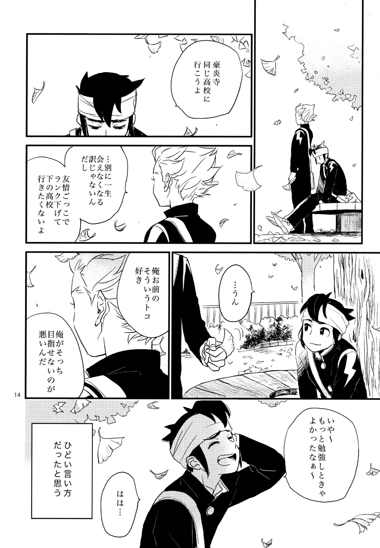 [Nekodaisuki (Yunopanchako)] 再録本NO：3 (Inazuma Eleven) - Page 16
