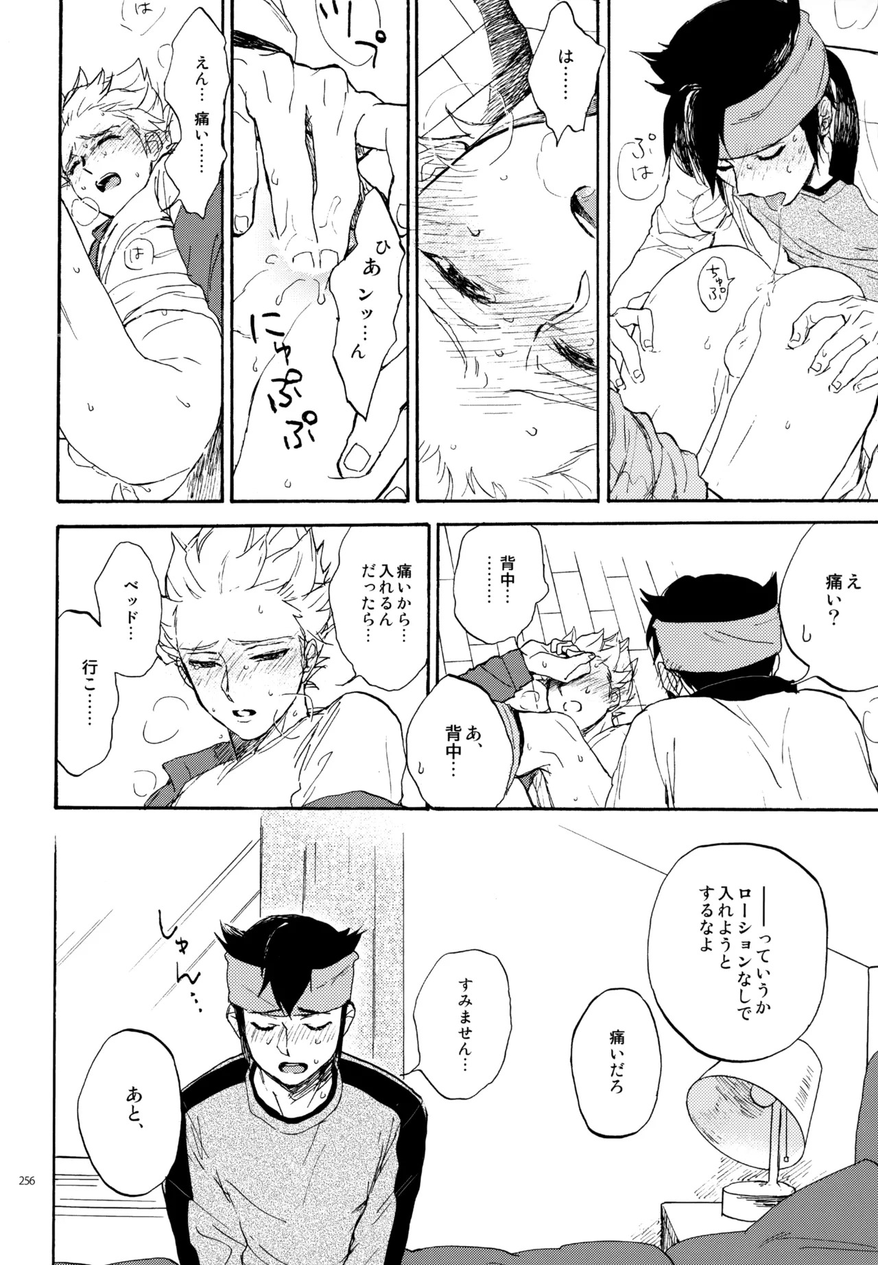 [Nekodaisuki (Yunopanchako)] 再録本NO：3 (Inazuma Eleven) - Page 257