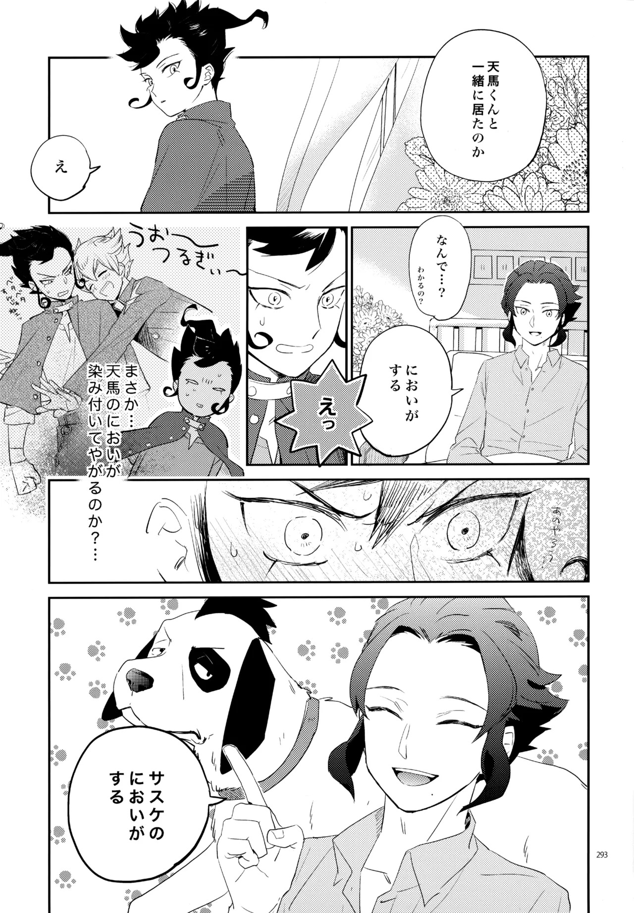 [Nekodaisuki (Yunopanchako)] 再録本NO：3 (Inazuma Eleven) - Page 294