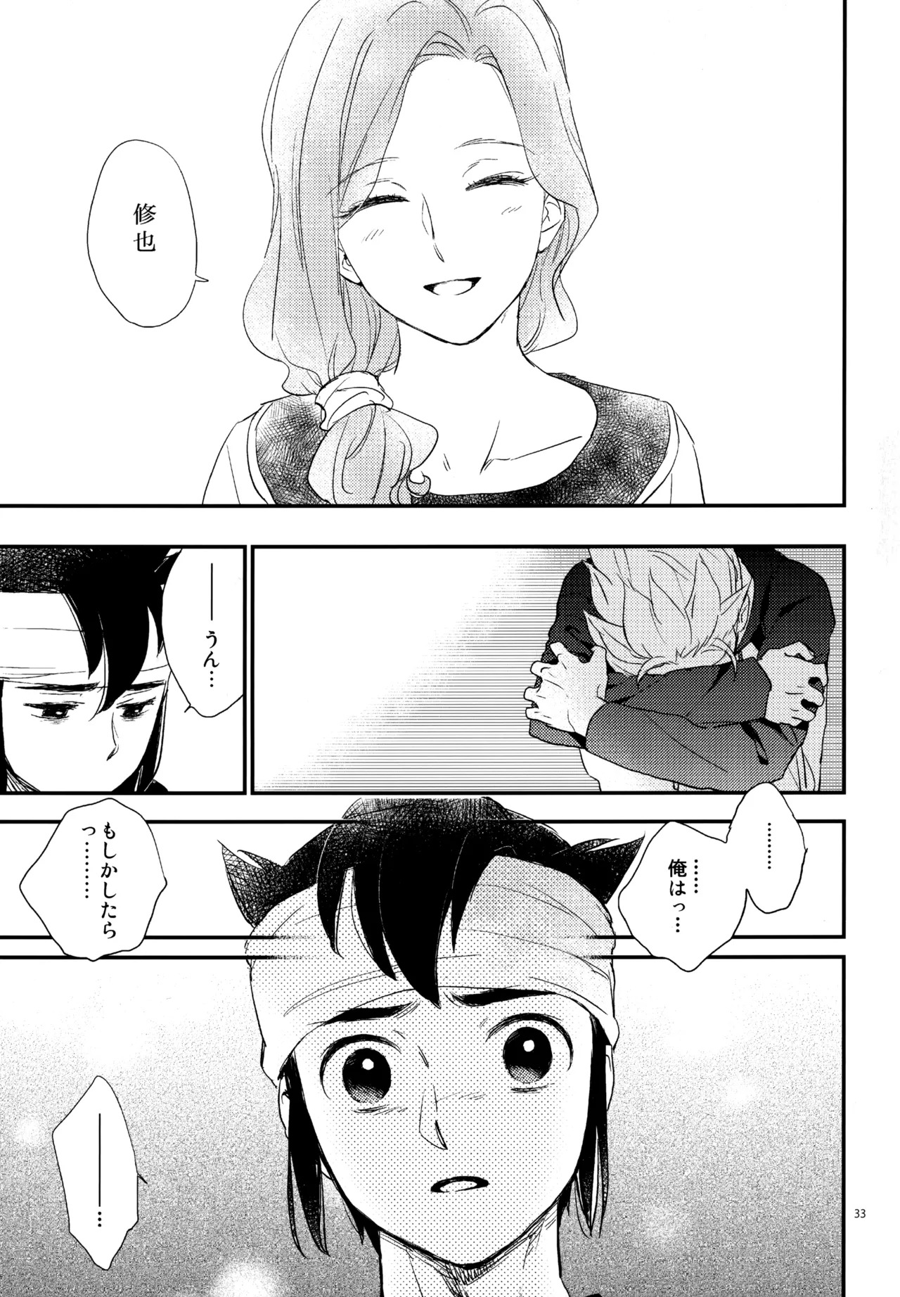 [Nekodaisuki (Yunopanchako)] 再録本NO：3 (Inazuma Eleven) - Page 34