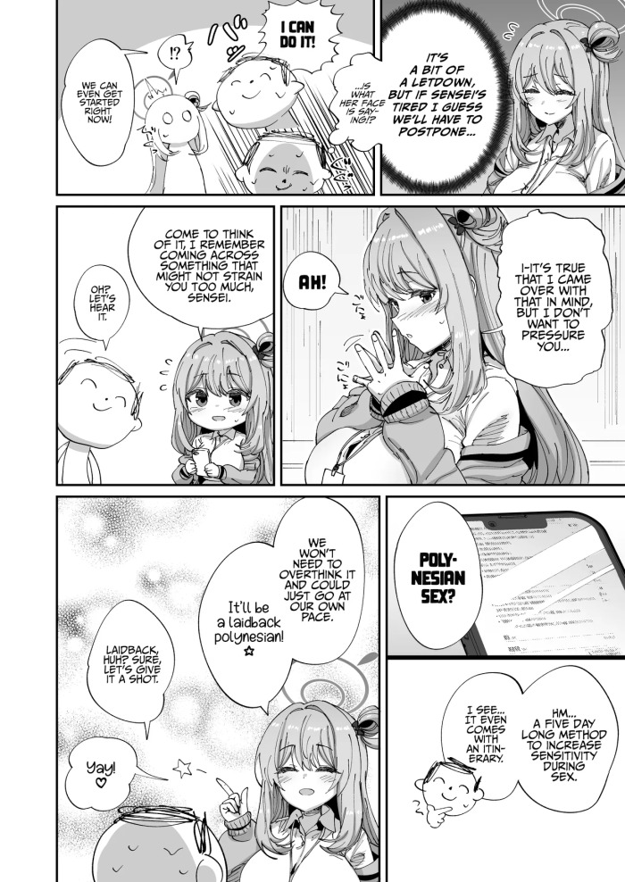 [Hikagemon (Tenpiboshi)] Nonomi to Yuru Yuru Polynesian Sex | Laidback Polynesian Sex with Nonomi (Blue Archive) [English] [Digital]