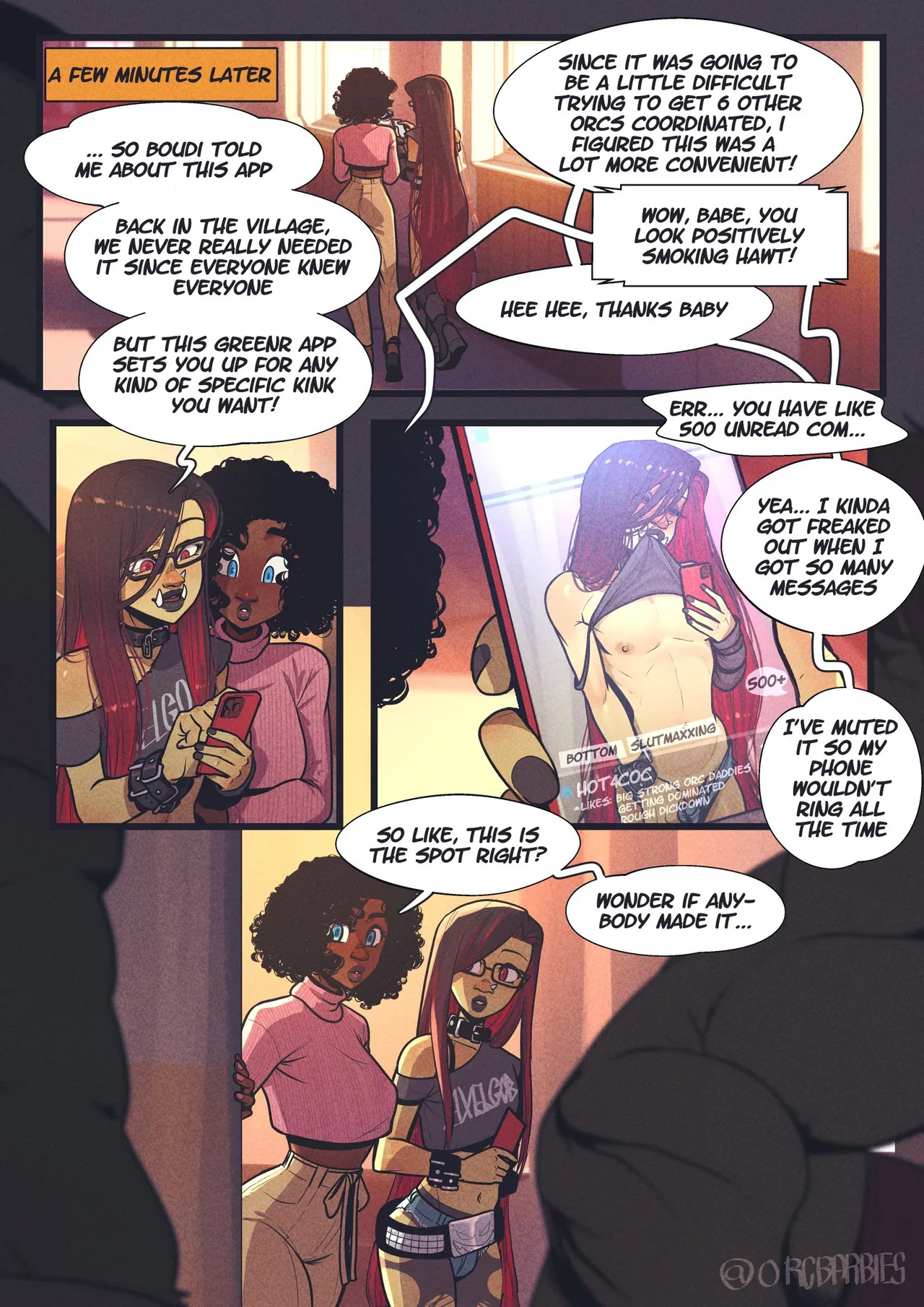 [OrcBarbies] Erika's First Week [ongoing] - Page 27