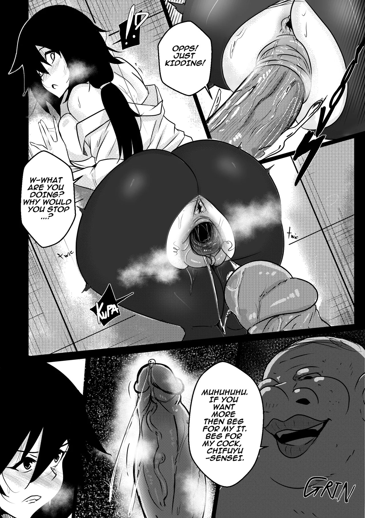 B-Trayal 25 Chifuyu(infinite stratos) Uncensored (EN) - Page 9