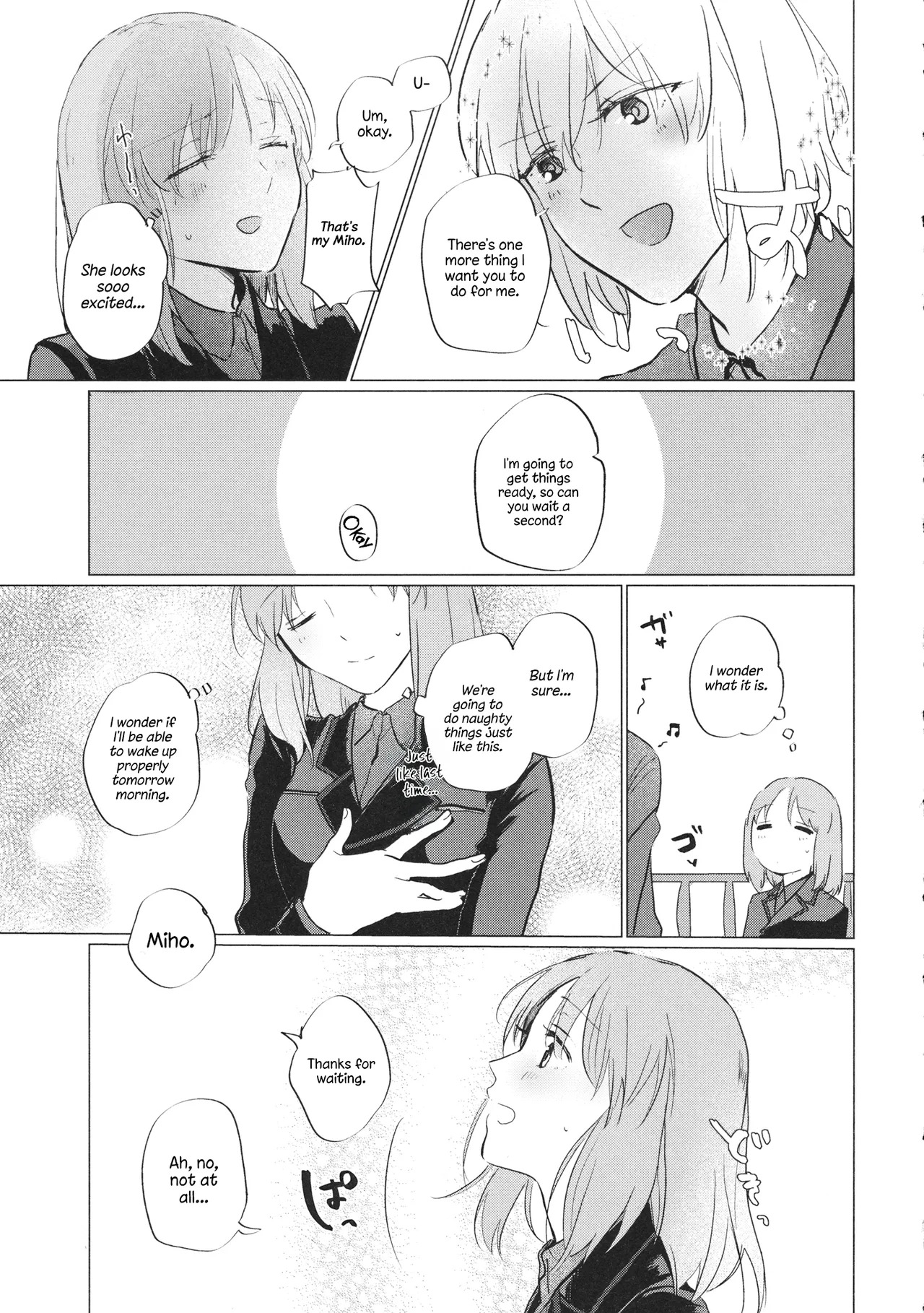 (Panzer Vor! 23) [Nonalcha (Uron)] Ima no Anata to (Girls und Panzer) | With the You of Now (Girls und Panzer) [English] [Rirare Translation] - Page 8