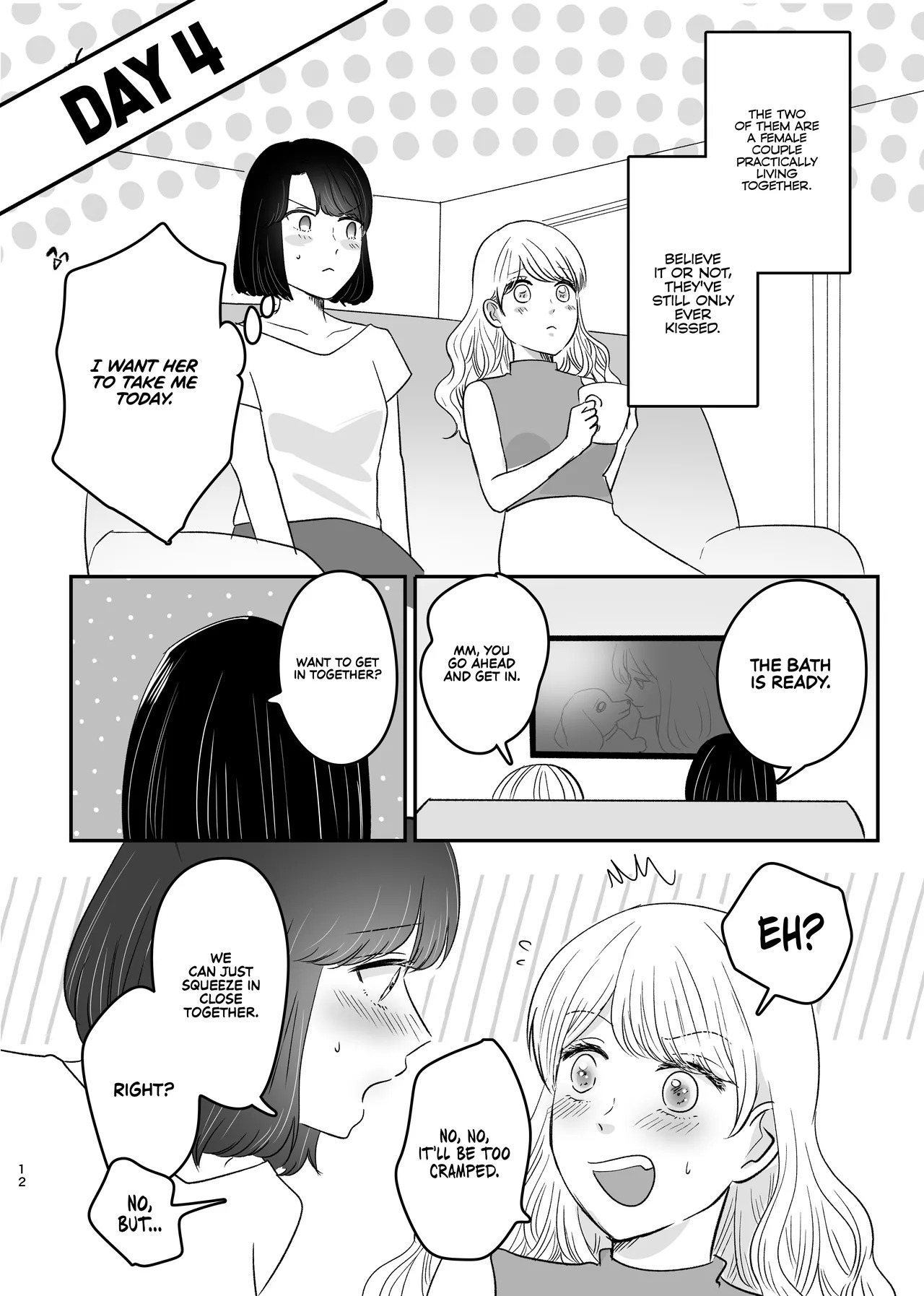 [Sasami Seseri (Sasami Rise)] Hajimete Yuri Ecchi | First Time Yuri Sex [English] [Rirare Translation] - Page 11