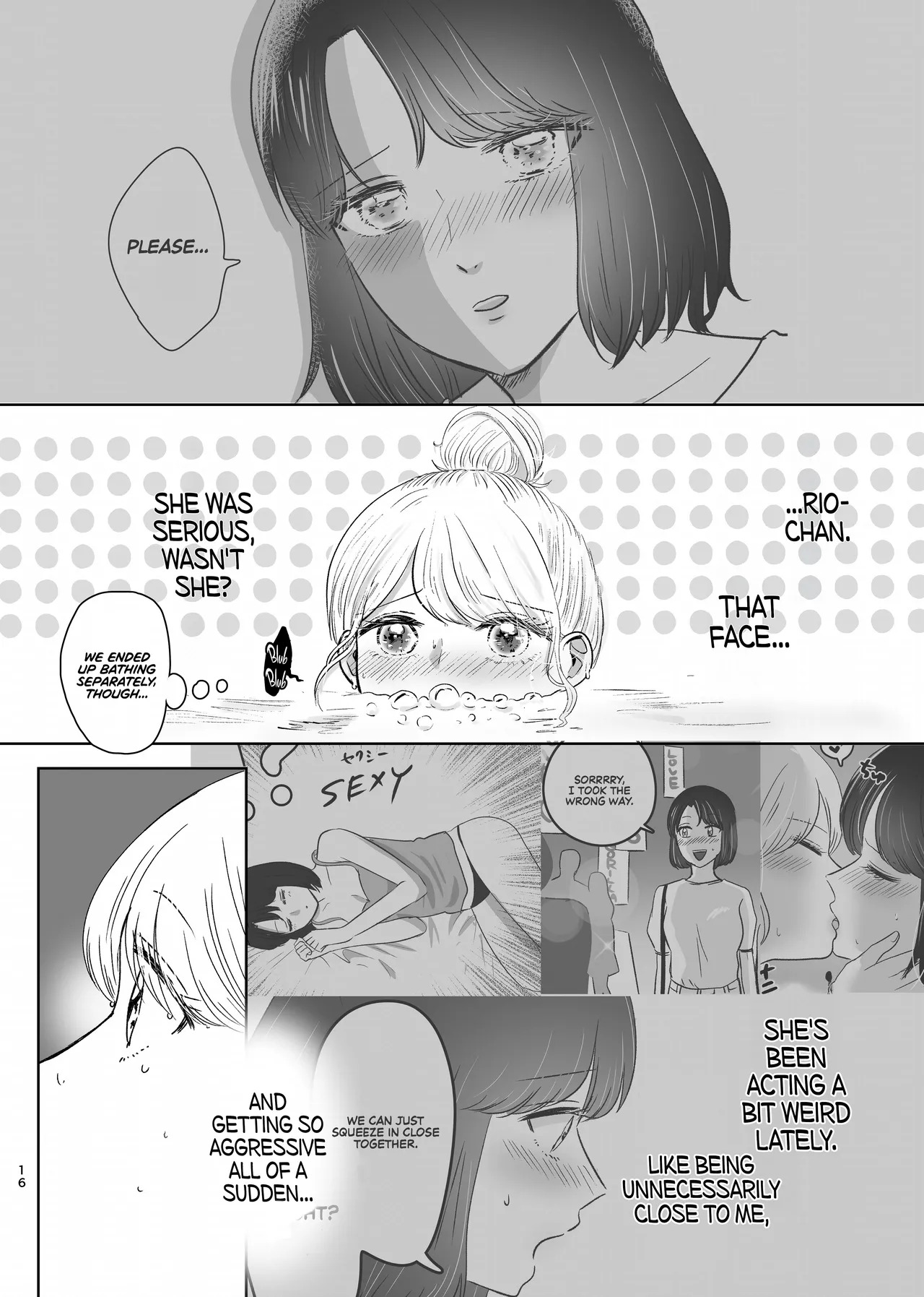 [Sasami Seseri (Sasami Rise)] Hajimete Yuri Ecchi | First Time Yuri Sex [English] [Rirare Translation] - Page 15
