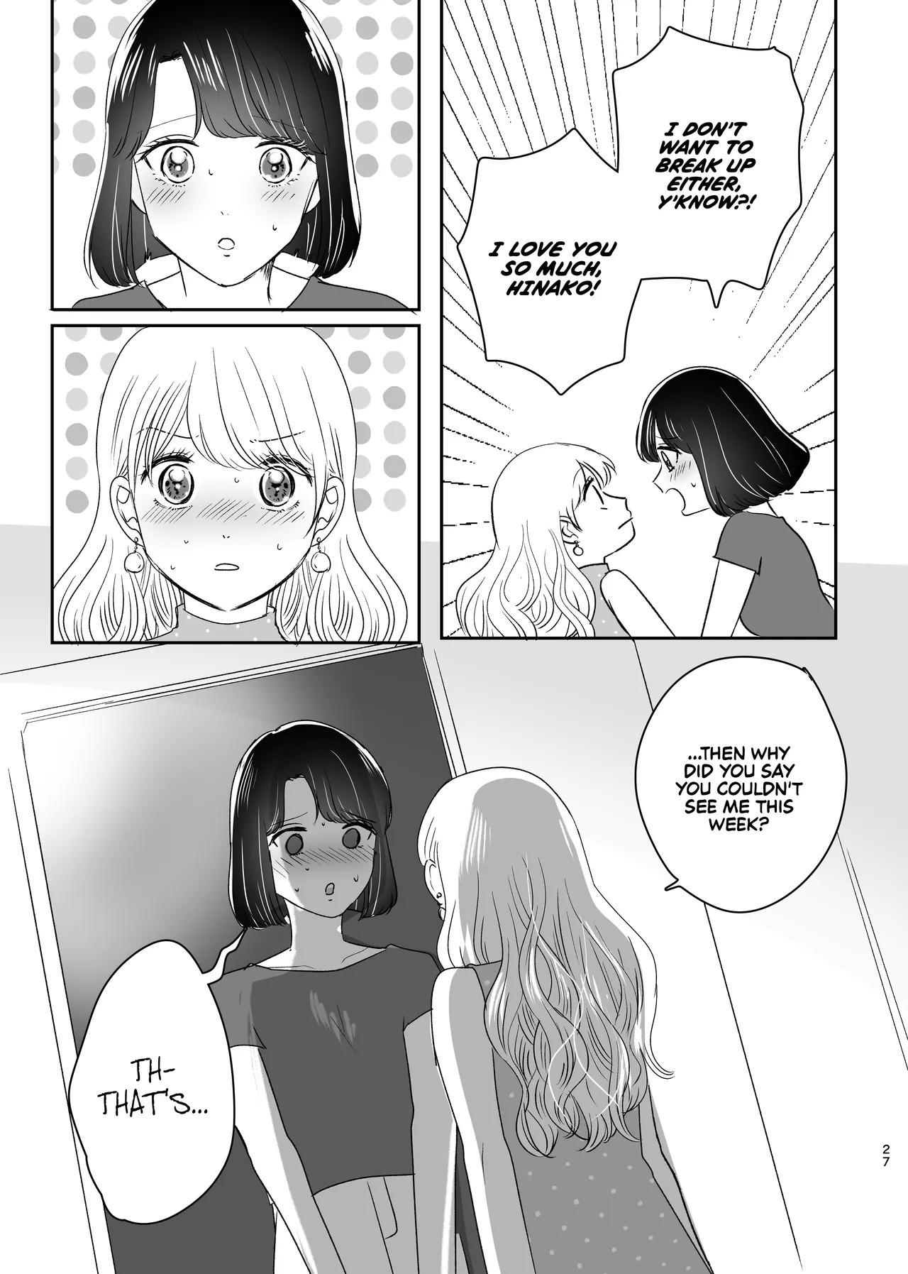 [Sasami Seseri (Sasami Rise)] Hajimete Yuri Ecchi | First Time Yuri Sex [English] [Rirare Translation] - Page 26