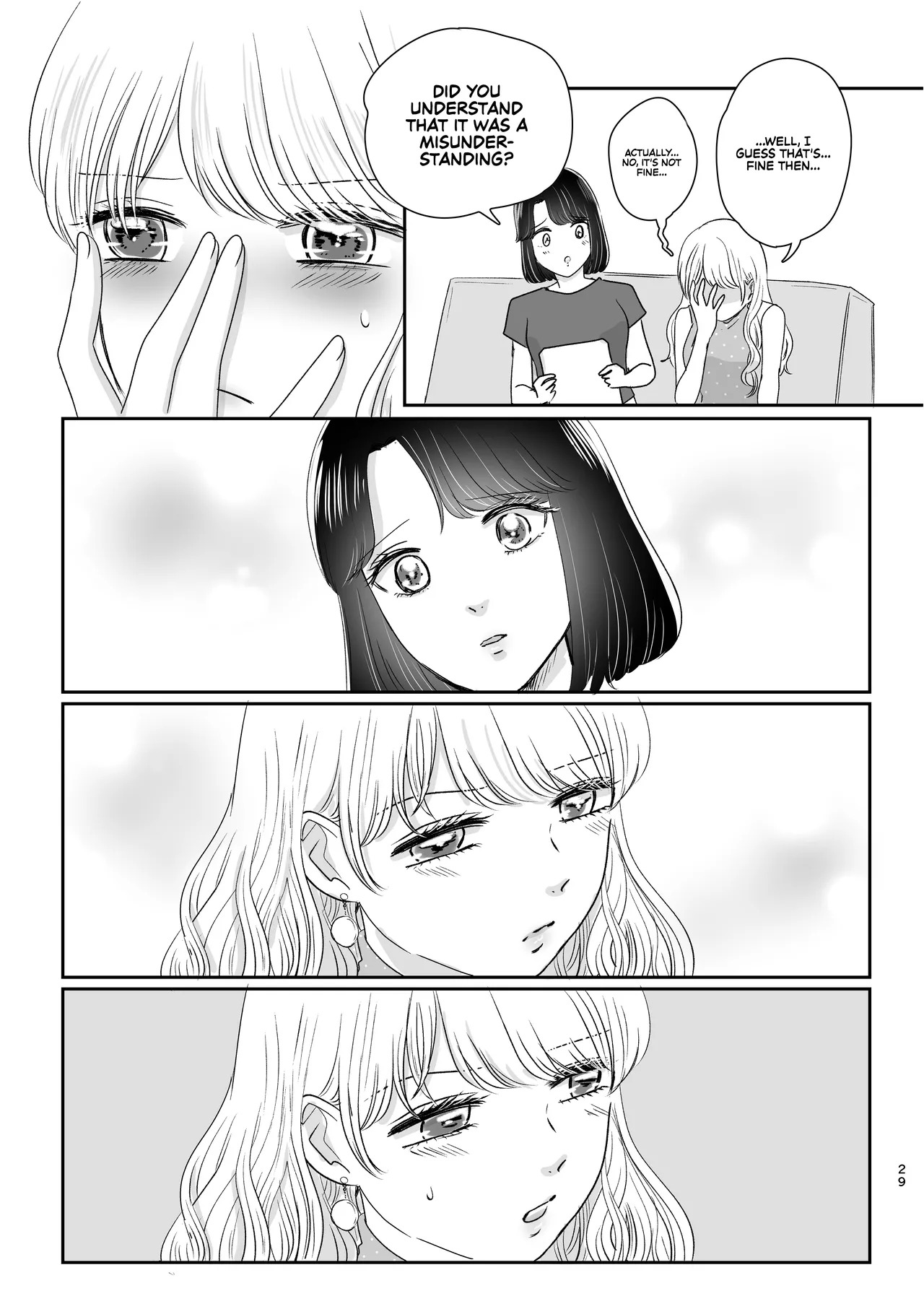 [Sasami Seseri (Sasami Rise)] Hajimete Yuri Ecchi | First Time Yuri Sex [English] [Rirare Translation] - Page 28