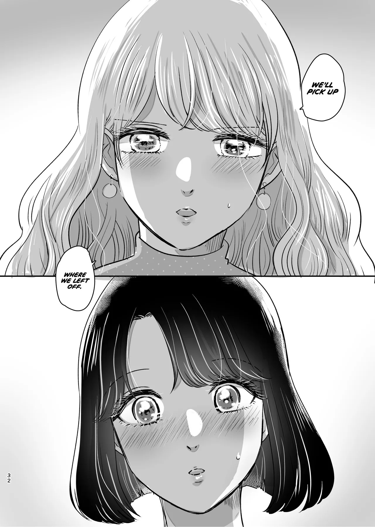 [Sasami Seseri (Sasami Rise)] Hajimete Yuri Ecchi | First Time Yuri Sex [English] [Rirare Translation] - Page 31
