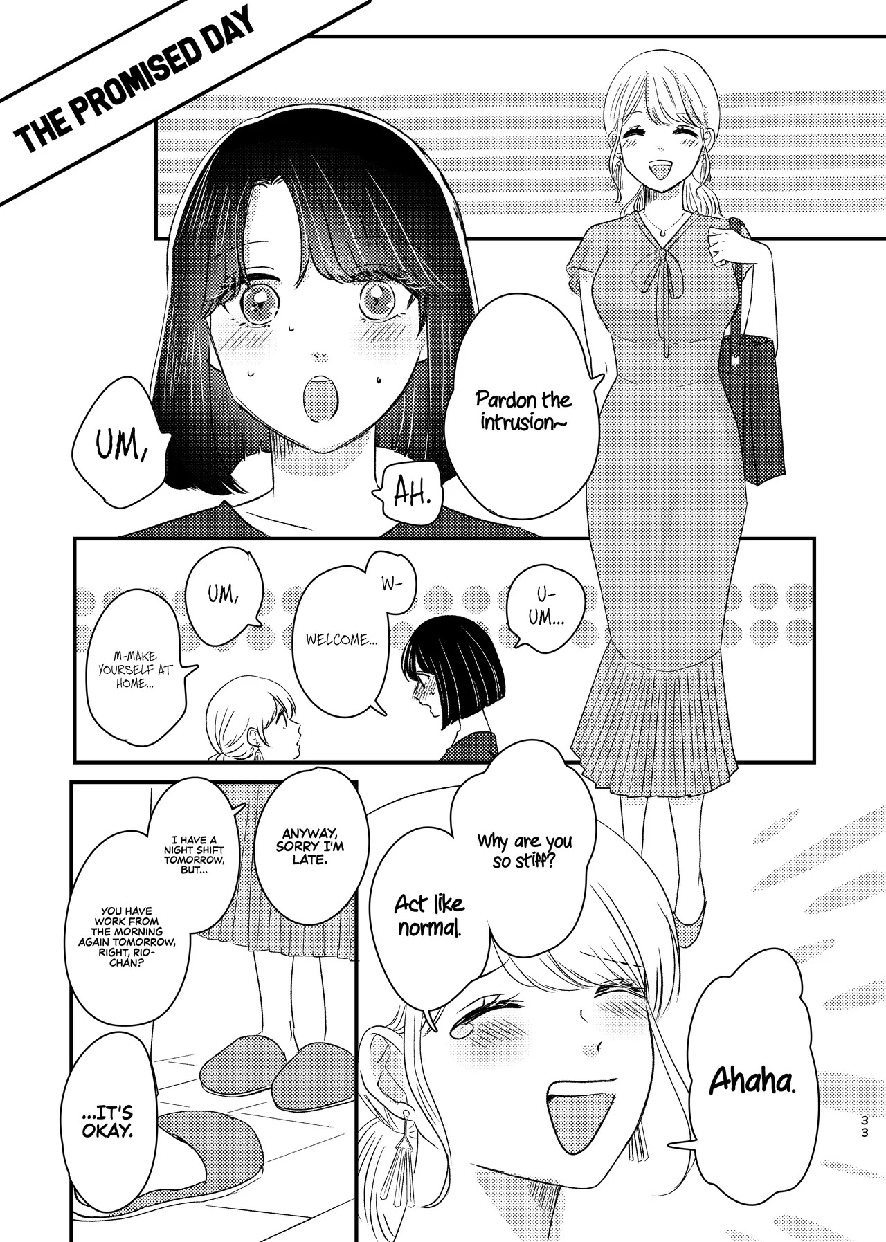 [Sasami Seseri (Sasami Rise)] Hajimete Yuri Ecchi | First Time Yuri Sex [English] [Rirare Translation] - Page 32