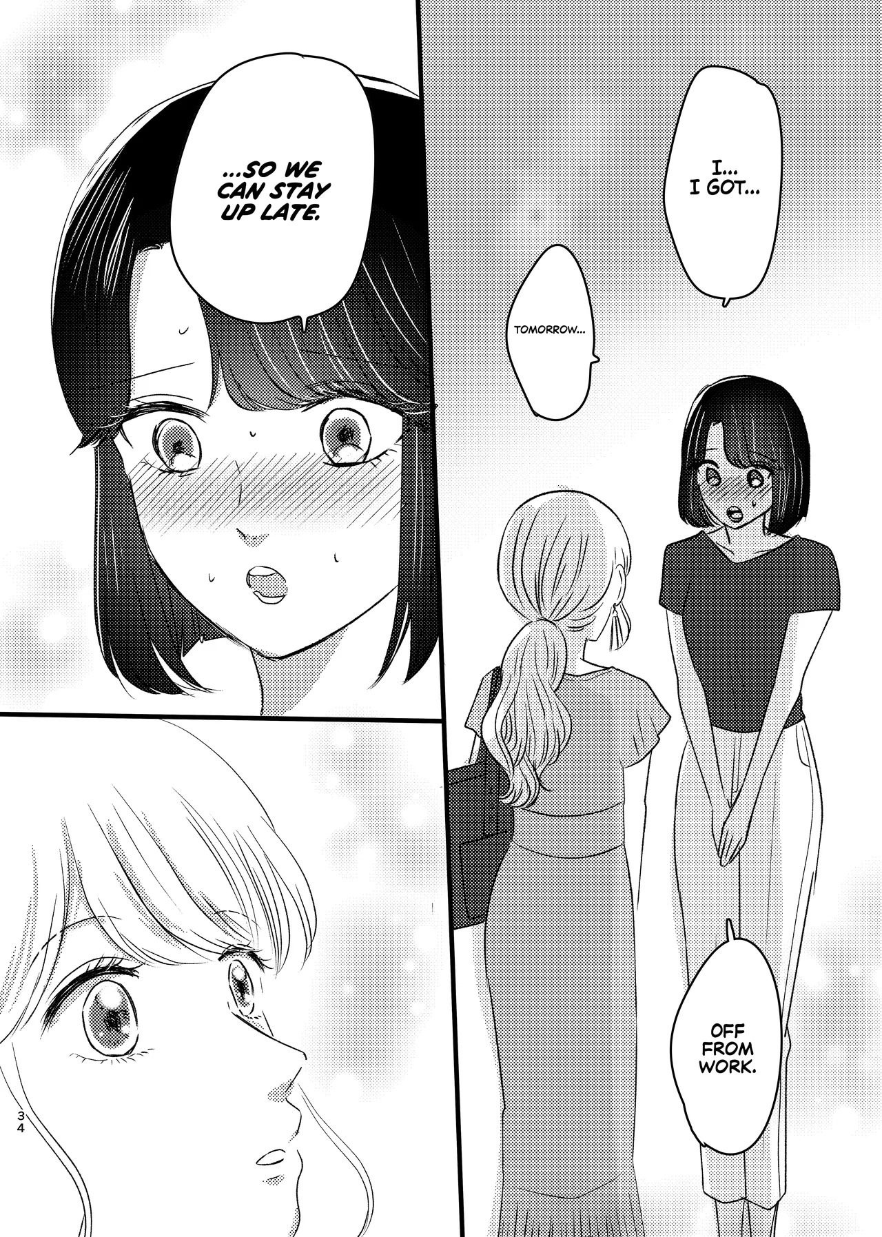 [Sasami Seseri (Sasami Rise)] Hajimete Yuri Ecchi | First Time Yuri Sex [English] [Rirare Translation] - Page 33
