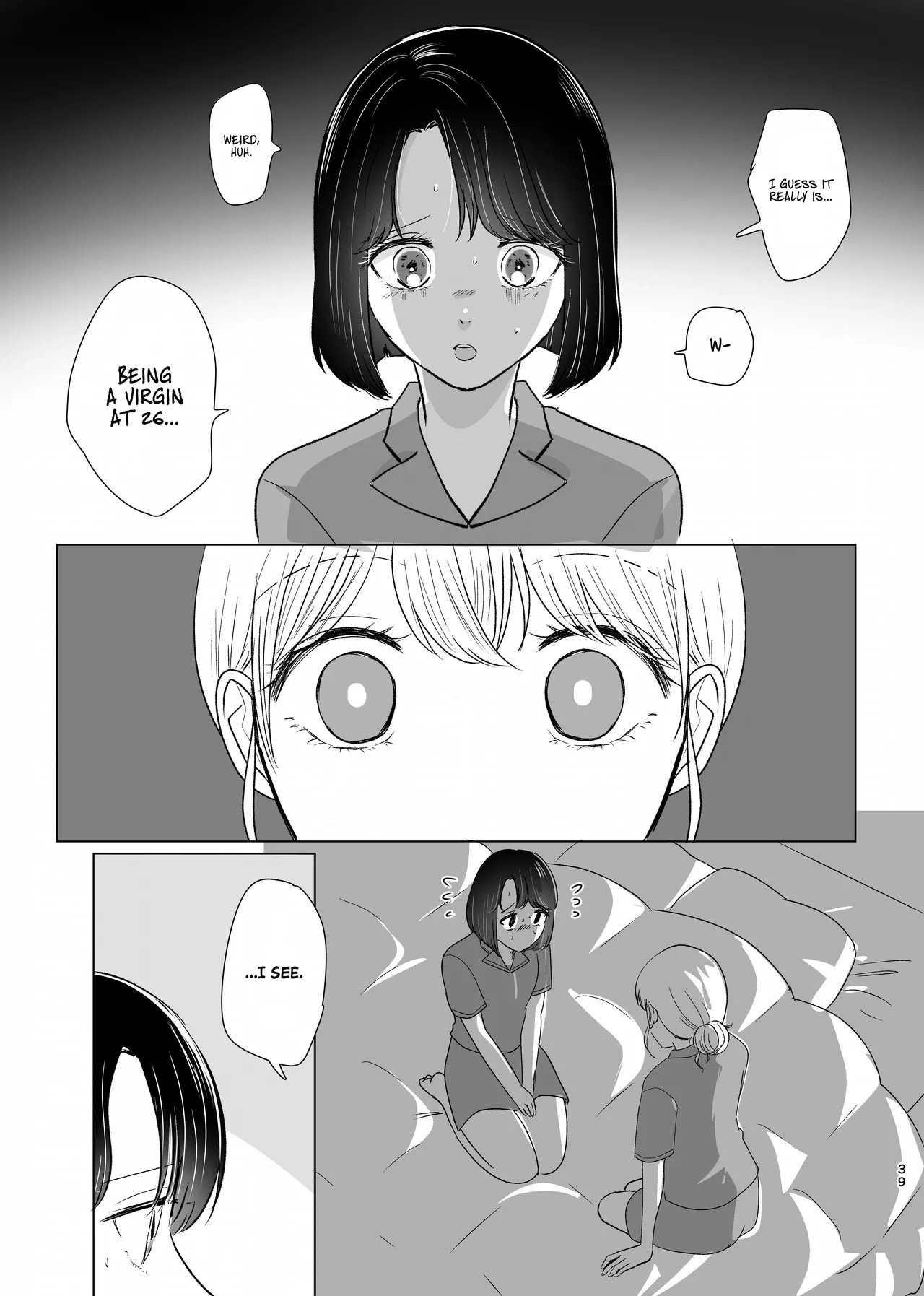 [Sasami Seseri (Sasami Rise)] Hajimete Yuri Ecchi | First Time Yuri Sex [English] [Rirare Translation] - Page 38