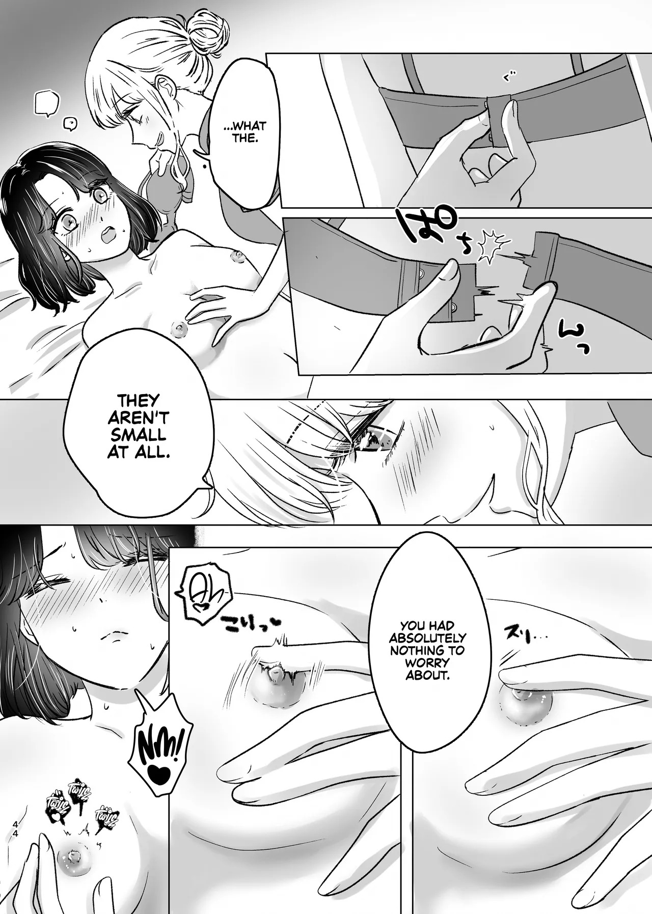 [Sasami Seseri (Sasami Rise)] Hajimete Yuri Ecchi | First Time Yuri Sex [English] [Rirare Translation] - Page 43