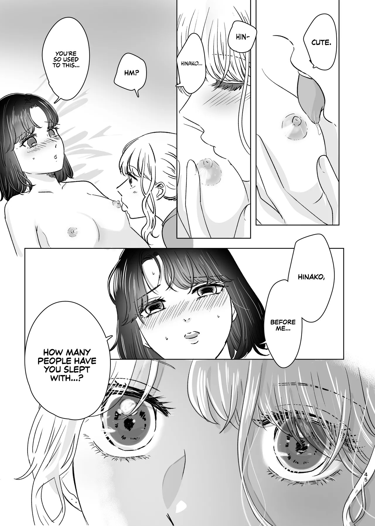 [Sasami Seseri (Sasami Rise)] Hajimete Yuri Ecchi | First Time Yuri Sex [English] [Rirare Translation] - Page 44