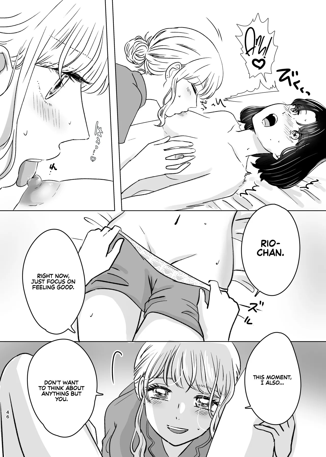 [Sasami Seseri (Sasami Rise)] Hajimete Yuri Ecchi | First Time Yuri Sex [English] [Rirare Translation] - Page 45