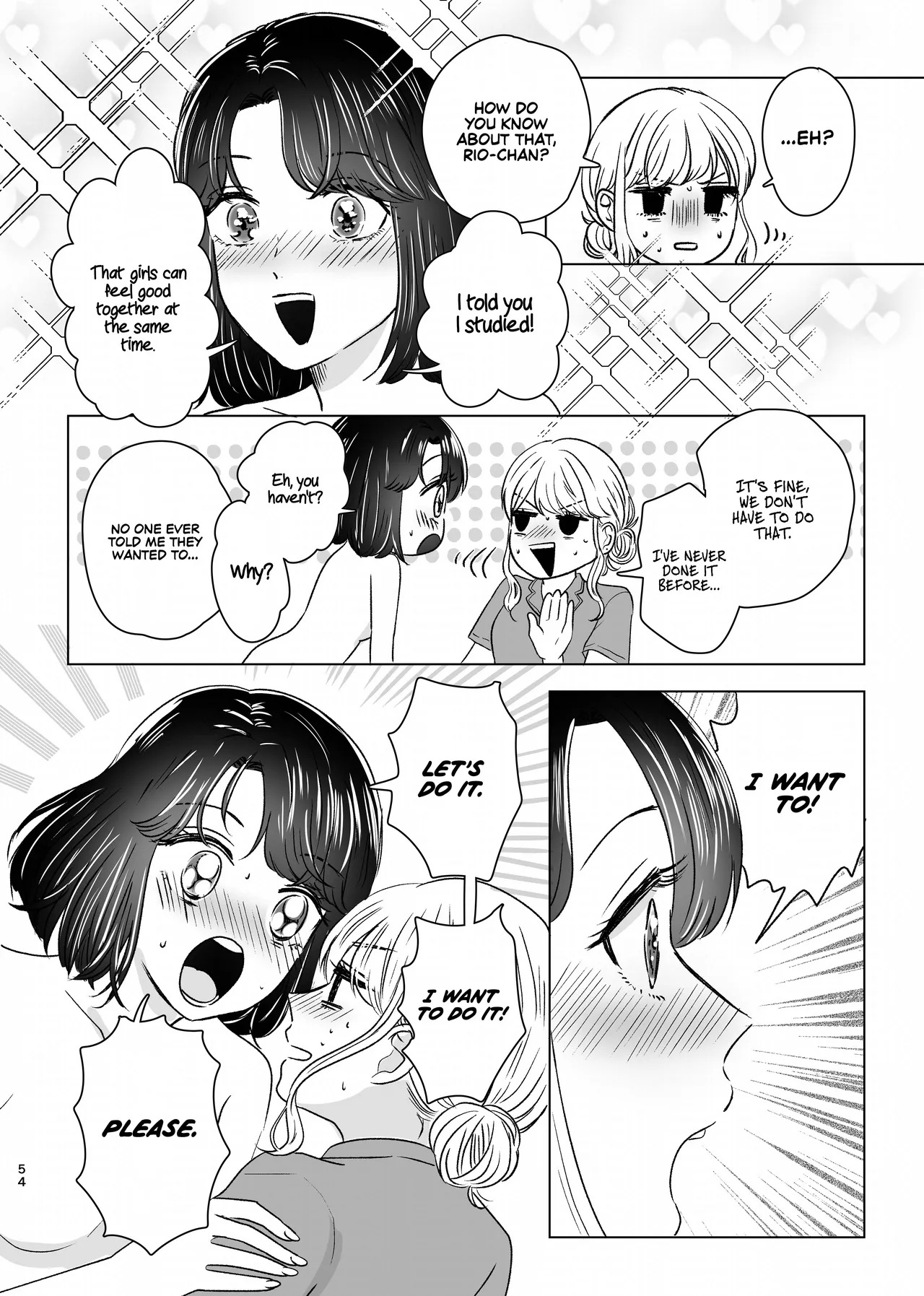 [Sasami Seseri (Sasami Rise)] Hajimete Yuri Ecchi | First Time Yuri Sex [English] [Rirare Translation] - Page 53