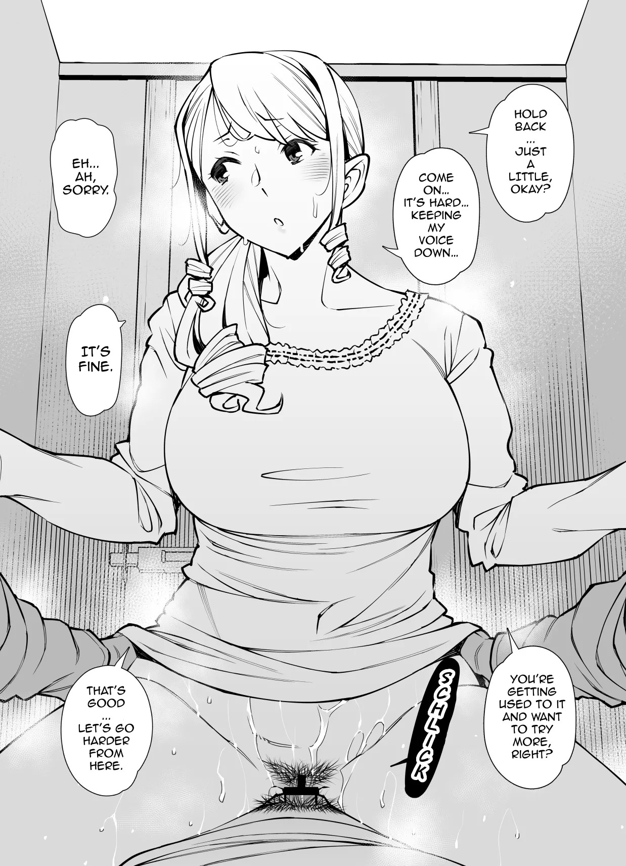 [Ryuuta] Yamazaki Makie (3● years old), Teaching How to Use a Condom [English][Ebs Shit Scans][Digital] - Page 14