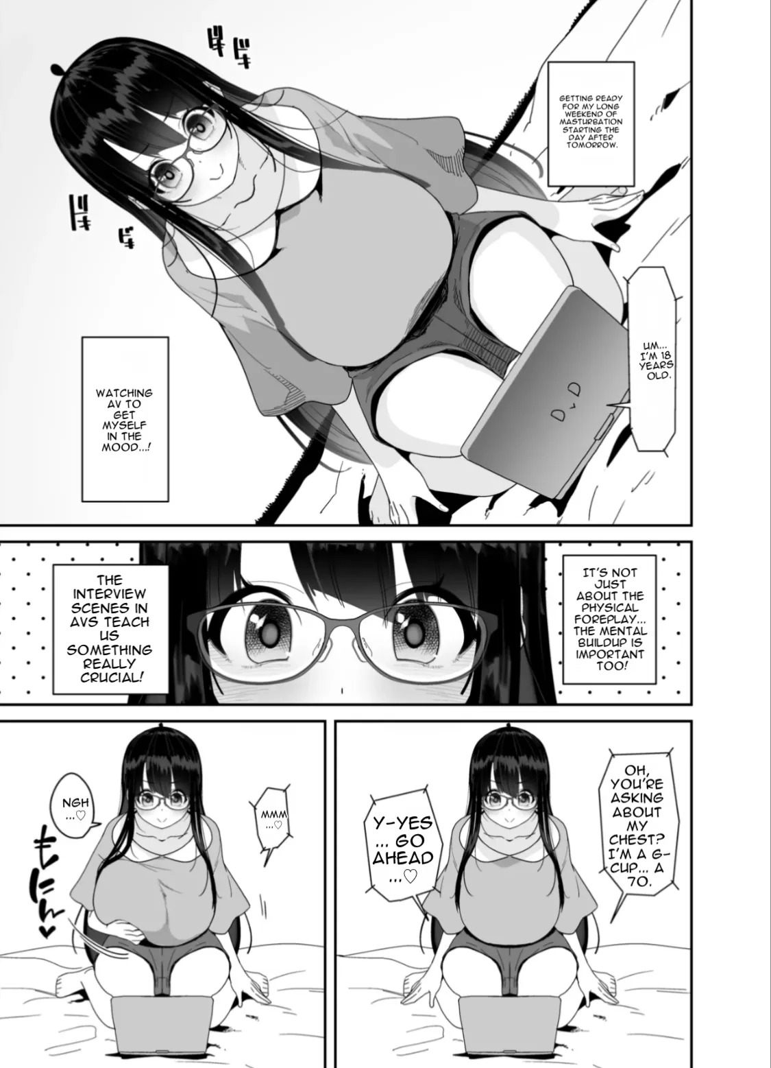 The Story of a Pervy Big-Chested Girl Who Has Lovey-Dovey “Polynesian Sex” With Her Favorite Dildo - Page 18