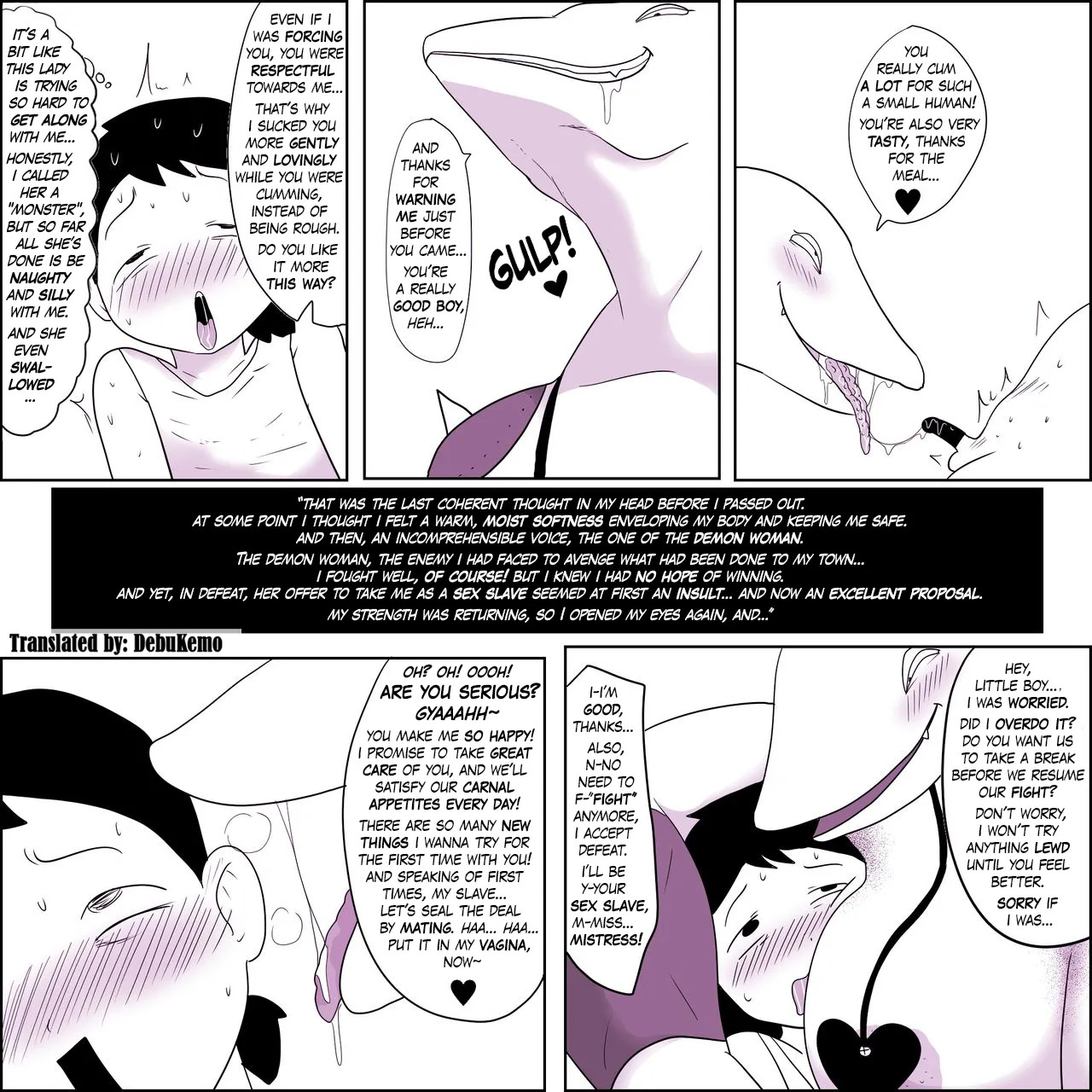 [Ampullaria] Cumming Inside The Vagina Of A Female Demon Soldier In The Demon Lord's Army [English] [DebuKemo] [Digital] - Page 7
