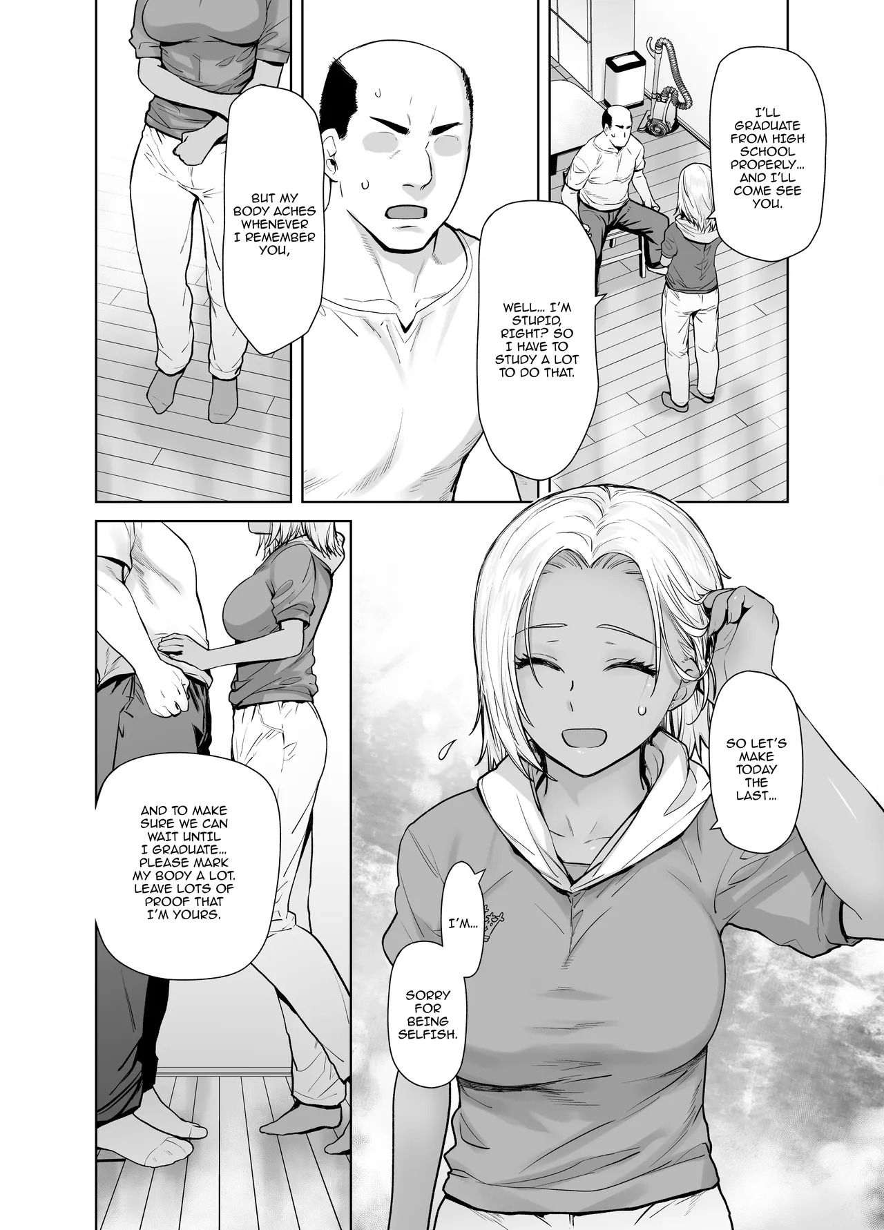 [Kouchaya (Ootsuka Kotora)] Tannin no Meido ni Nacchatta KURO GAL 3 | The Black Gal Who Became The Homeroom Teacher's Maid 3 [Digital] [English] {Doujins.com} - Page 9
