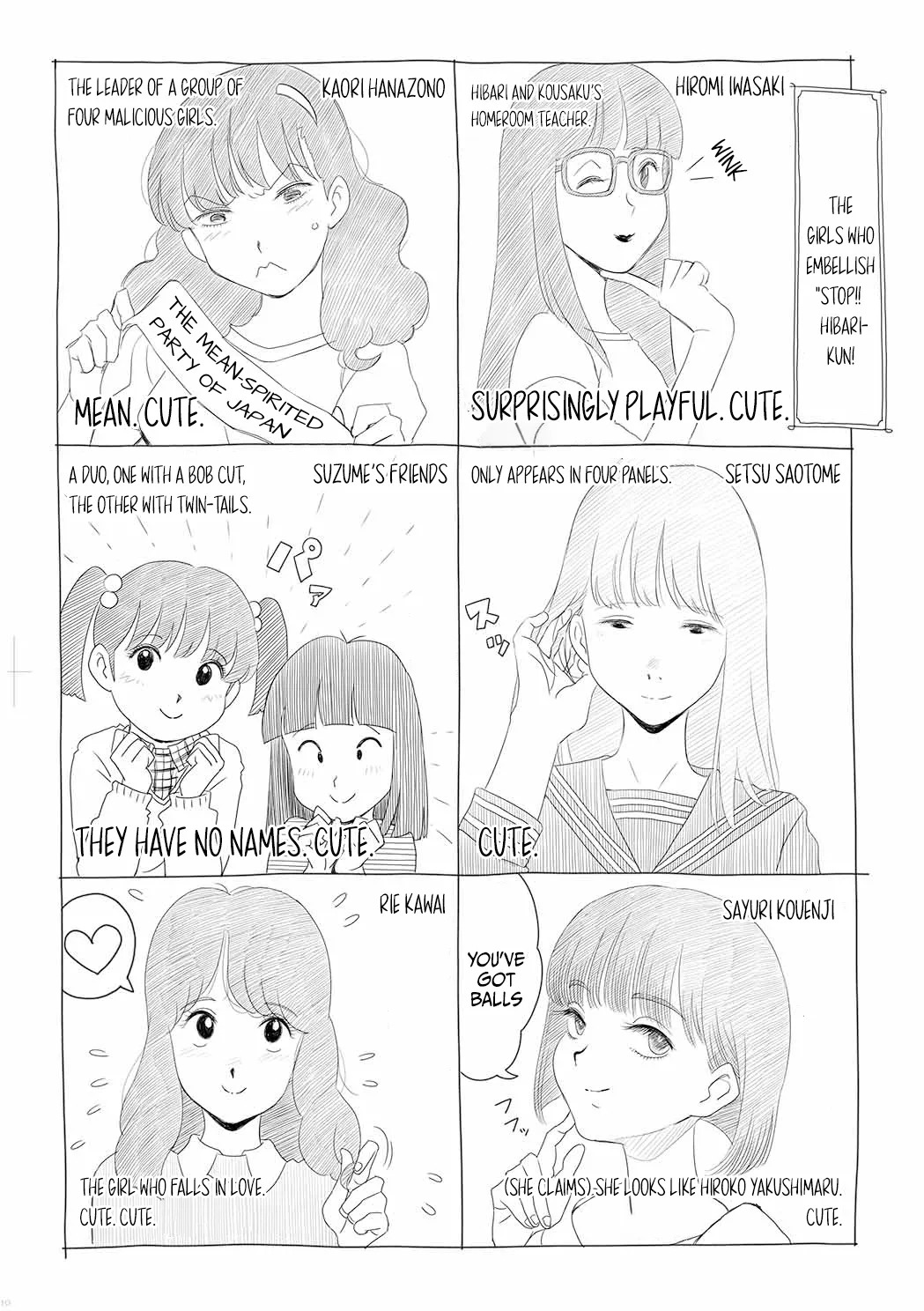 [Shoshi Magazine Hitori (Shiomi Taku)] Go Go!! Hibari-kun! (Stop!! Hibari-kun!) [English] {Doujins.com} - Page 10
