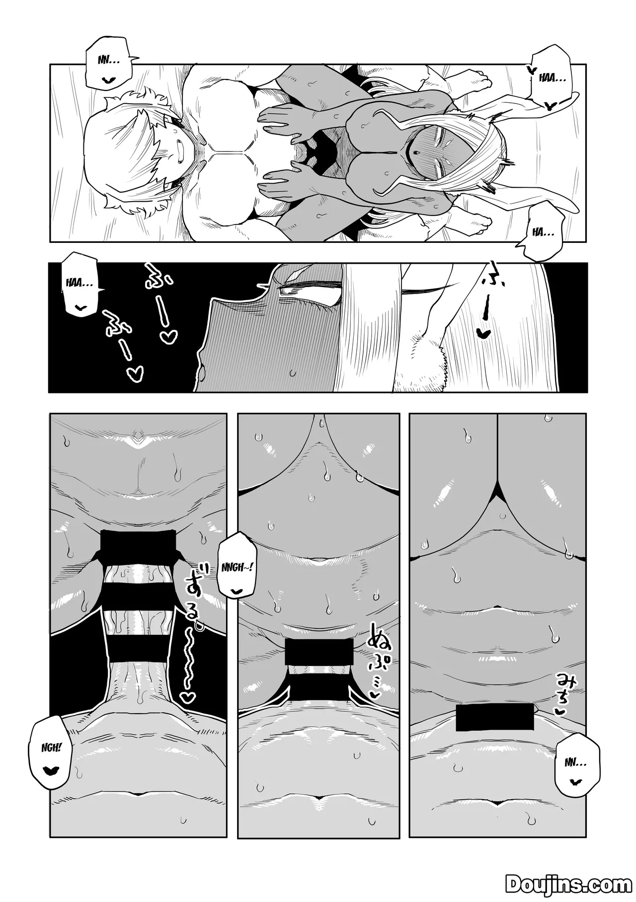 [Oekaki Kaki] Teisou Gyakuten Mono Mirko no Baai | Inverted Morality Hero Academia ~Mirko's Case (Boku no Hero Academia) [English] {Doujins.com} - Page 13