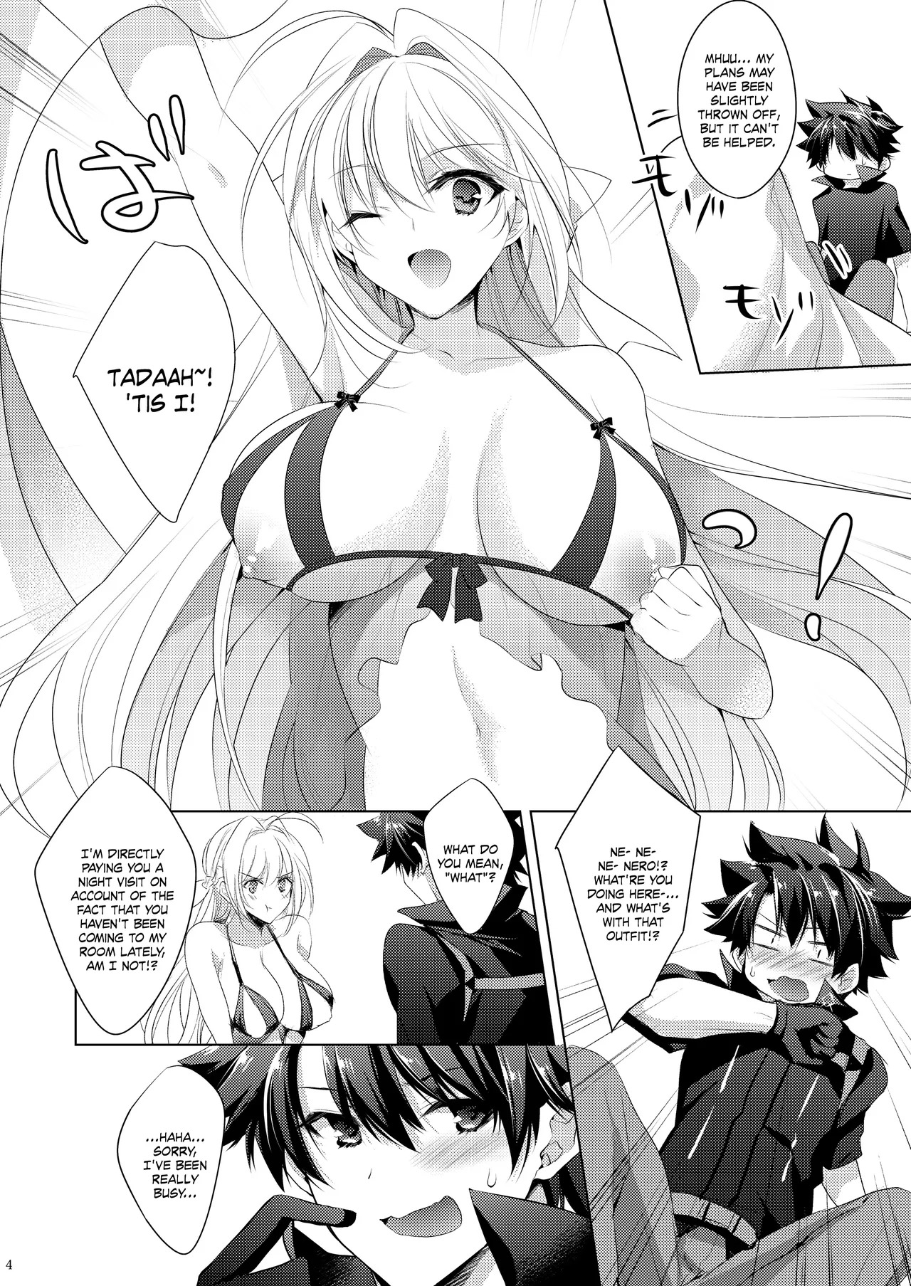 Nero-chama ga Amayakashi Ecchi Shite Kureru Hon | Book Where Nero-chama Spoils And Fucks Me (Fate/Grand Order) [Digital] [English] {Doujins.com} - Page 10
