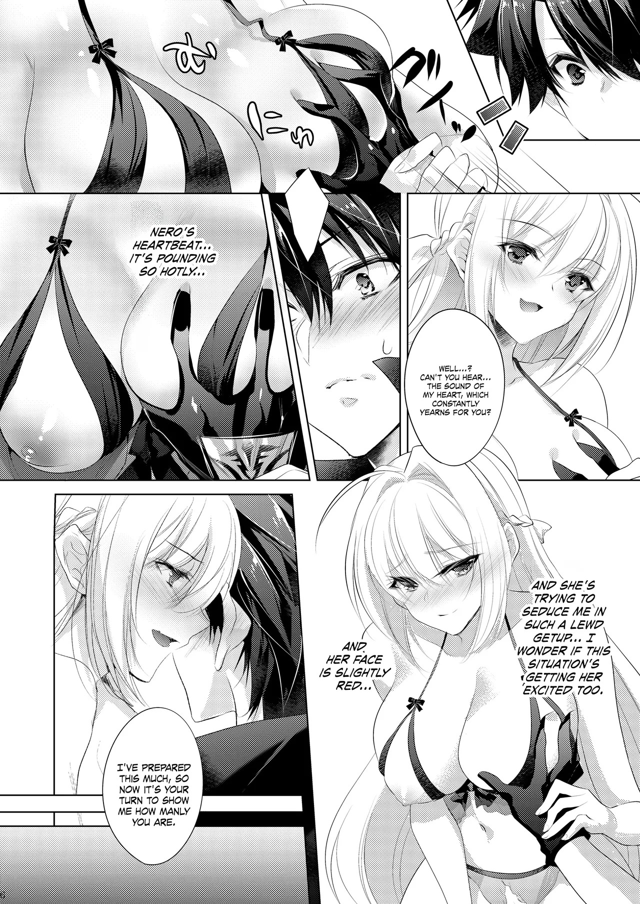 Nero-chama ga Amayakashi Ecchi Shite Kureru Hon | Book Where Nero-chama Spoils And Fucks Me (Fate/Grand Order) [Digital] [English] {Doujins.com} - Page 12