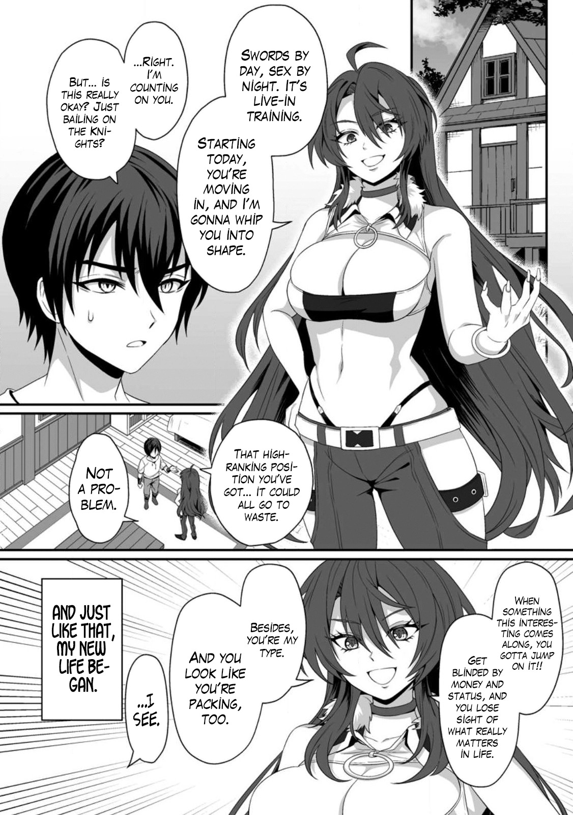 I, the Only Male Knight in a Chastity-Reversed World, Entered the Female Knight Academy and Was Treated as a Hero for Some Reason: Unrivaled in the Harem with My Unequaled Skills [chapter 1] - Page 25