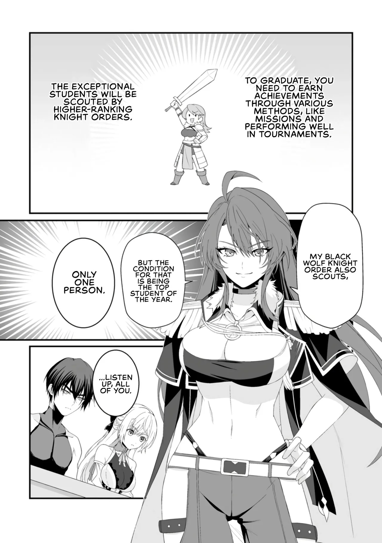 I, the Only Male Knight in a Chastity-Reversed World, Entered the Female Knight Academy and Was Treated as a Hero for Some Reason: Unrivaled in the Harem with My Unequaled Skills [chapter 4] - Page 26