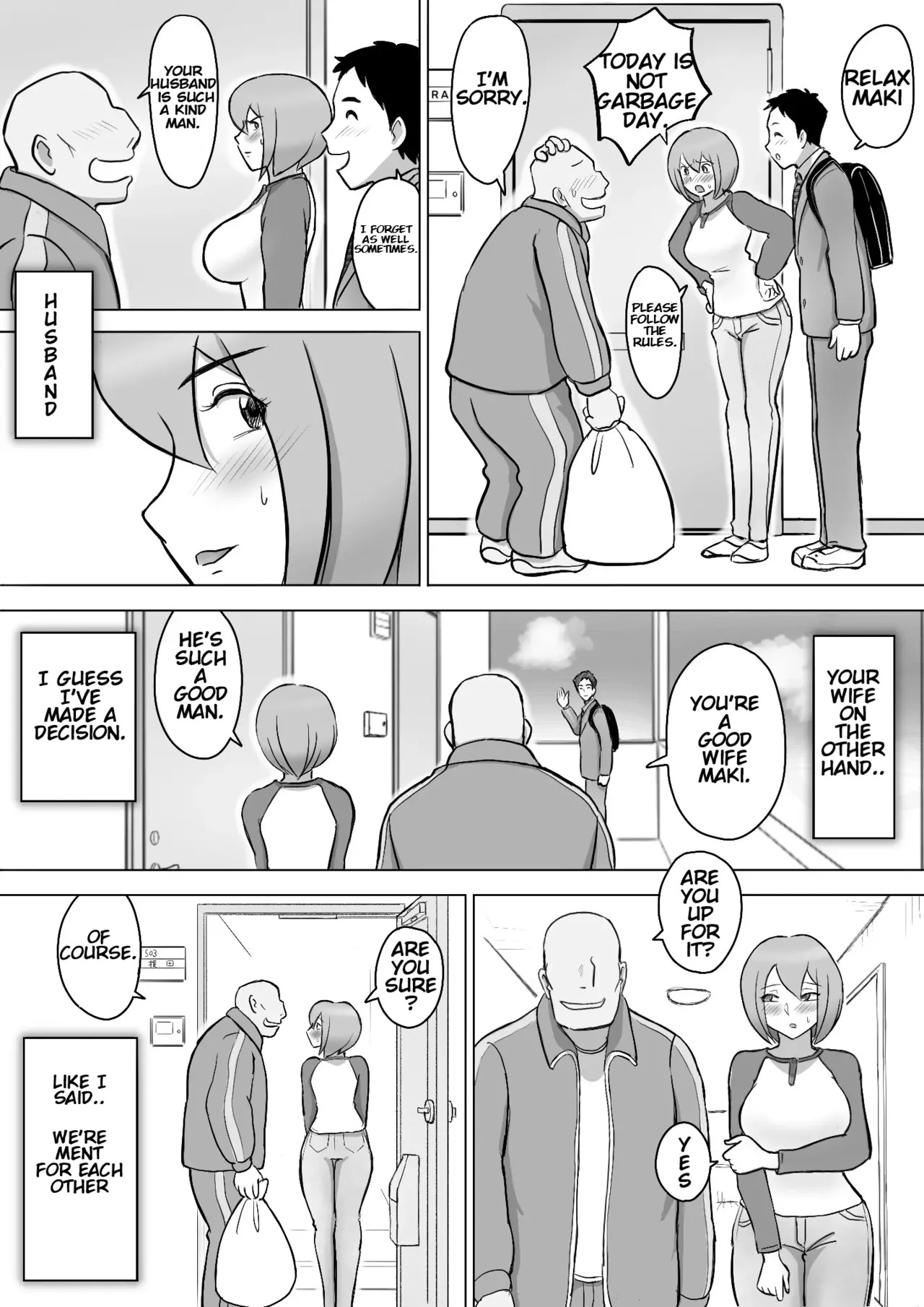 [Nantomo-san] Maki wa Yasashii Otto no Tame ni Mayu wa Dekachin Otto no Tame ni Toukousha Gonda Goukichi | Maki married to a gentle husband is corrupted by her neighbor Gonda Gokichi [English] - Page 101