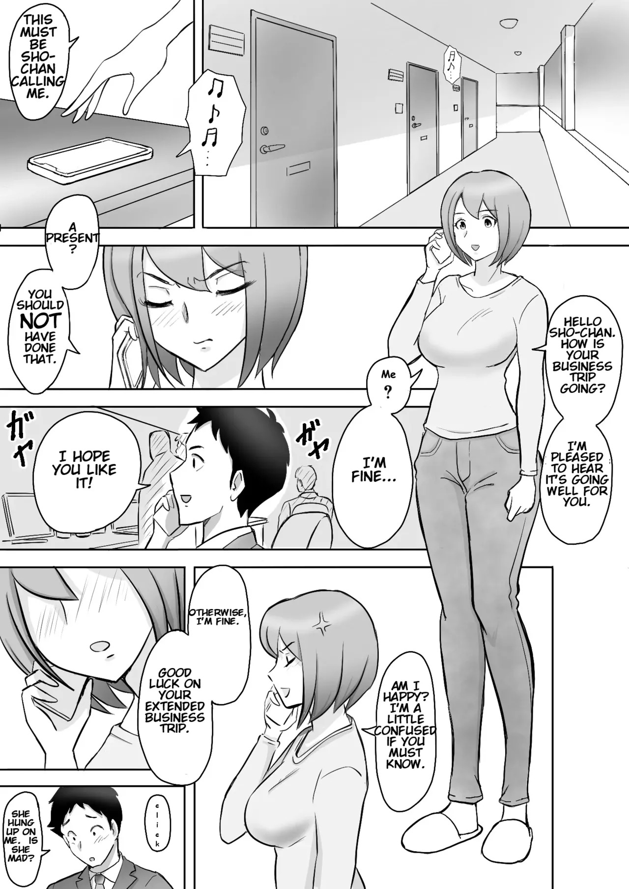 [Nantomo-san] Maki wa Yasashii Otto no Tame ni Mayu wa Dekachin Otto no Tame ni Toukousha Gonda Goukichi | Maki married to a gentle husband is corrupted by her neighbor Gonda Gokichi [English] - Page 15