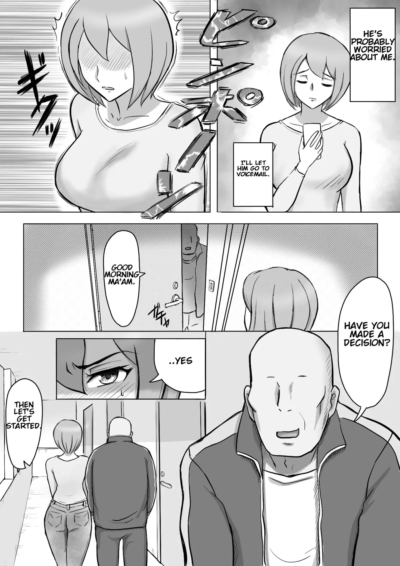 [Nantomo-san] Maki wa Yasashii Otto no Tame ni Mayu wa Dekachin Otto no Tame ni Toukousha Gonda Goukichi | Maki married to a gentle husband is corrupted by her neighbor Gonda Gokichi [English] - Page 16