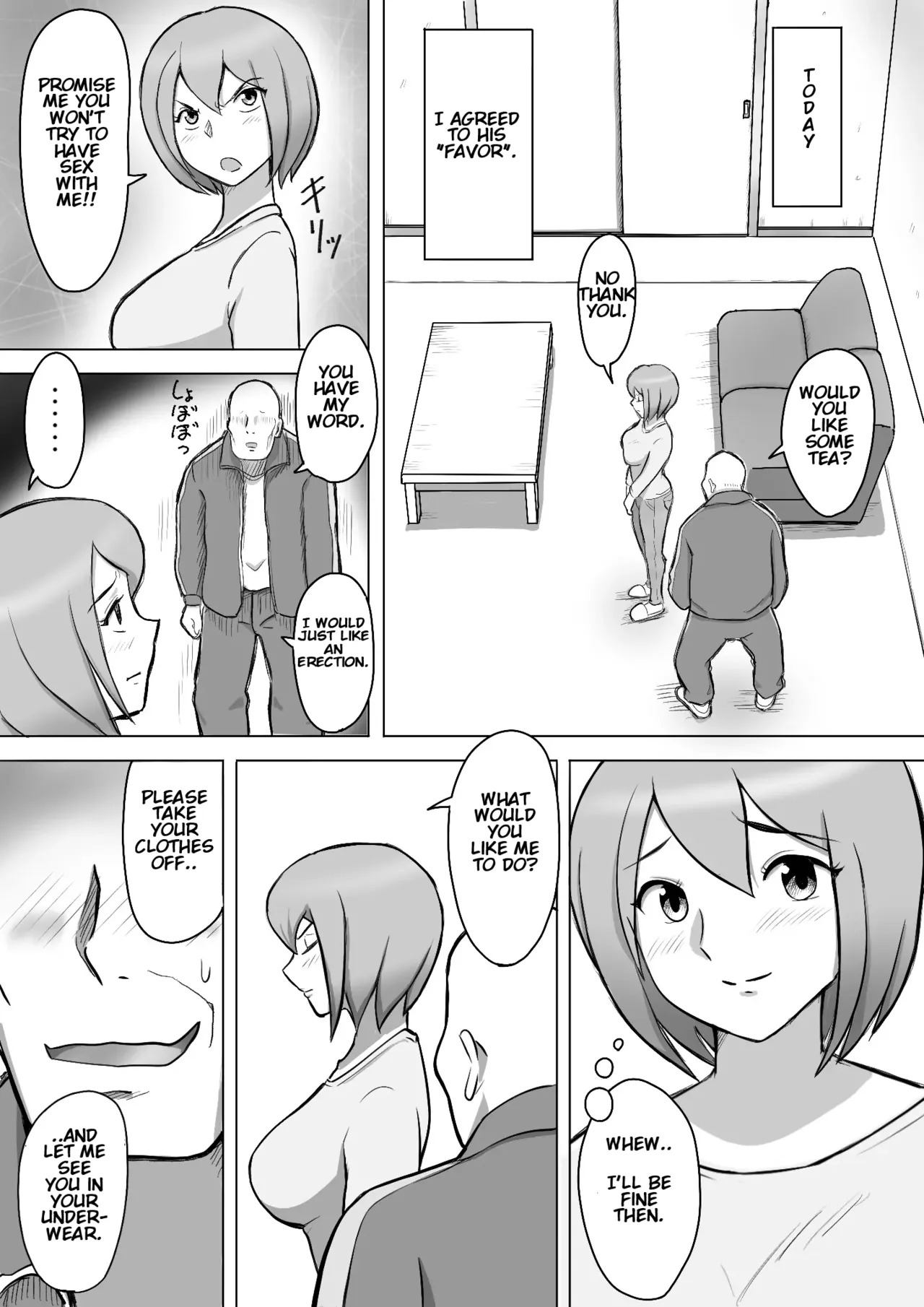 [Nantomo-san] Maki wa Yasashii Otto no Tame ni Mayu wa Dekachin Otto no Tame ni Toukousha Gonda Goukichi | Maki married to a gentle husband is corrupted by her neighbor Gonda Gokichi [English] - Page 19