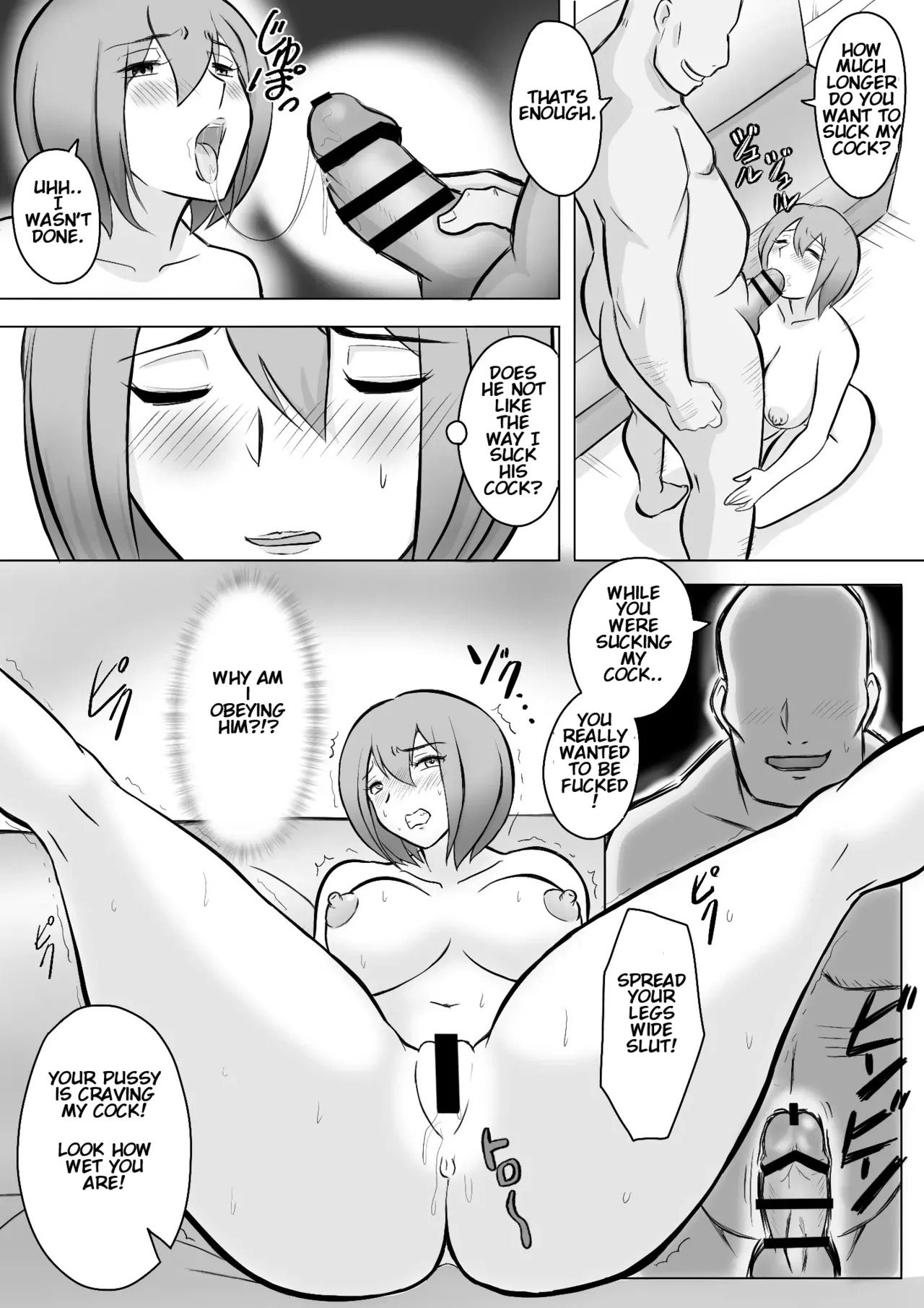 [Nantomo-san] Maki wa Yasashii Otto no Tame ni Mayu wa Dekachin Otto no Tame ni Toukousha Gonda Goukichi | Maki married to a gentle husband is corrupted by her neighbor Gonda Gokichi [English] - Page 36