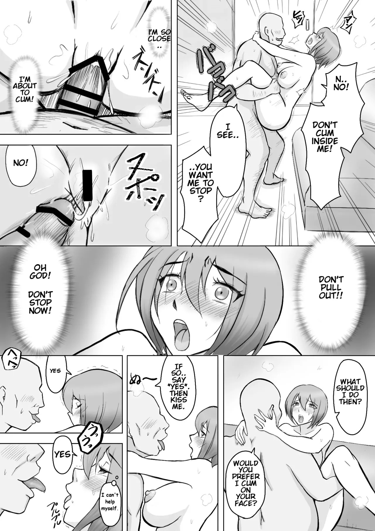 [Nantomo-san] Maki wa Yasashii Otto no Tame ni Mayu wa Dekachin Otto no Tame ni Toukousha Gonda Goukichi | Maki married to a gentle husband is corrupted by her neighbor Gonda Gokichi [English] - Page 40