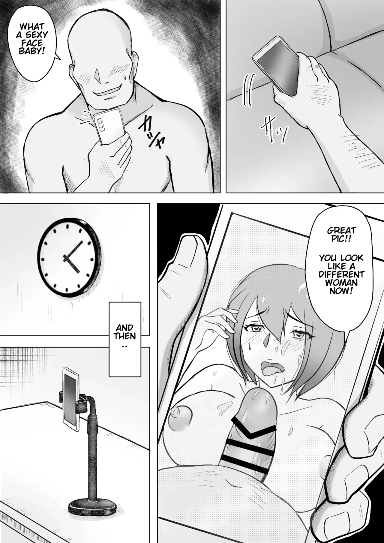 [Nantomo-san] Maki wa Yasashii Otto no Tame ni Mayu wa Dekachin Otto no Tame ni Toukousha Gonda Goukichi | Maki married to a gentle husband is corrupted by her neighbor Gonda Gokichi [English] - Page 46