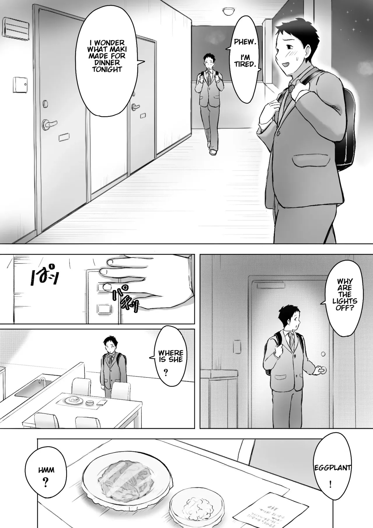 [Nantomo-san] Maki wa Yasashii Otto no Tame ni Mayu wa Dekachin Otto no Tame ni Toukousha Gonda Goukichi | Maki married to a gentle husband is corrupted by her neighbor Gonda Gokichi [English] - Page 81